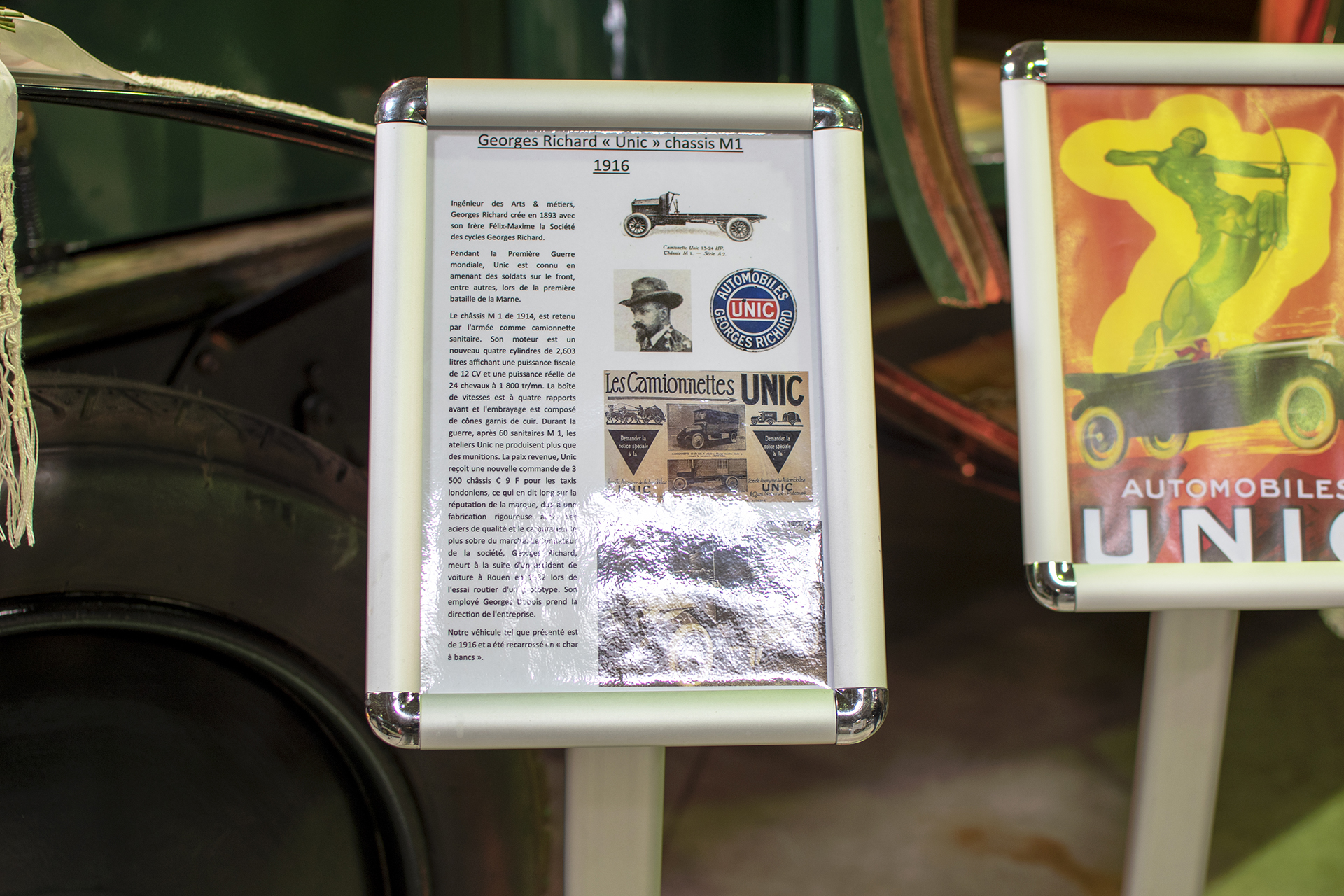 Unic M1 1916 infos - Auto Jumble ,2025, Luxembourg, all thing classic