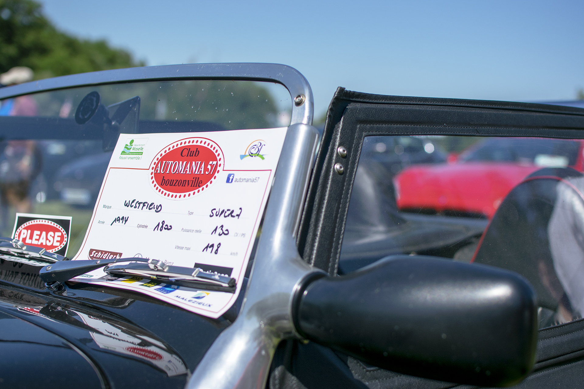 Westfield Super Seven 1994 details - Automania 2019, Edling les Anzeling, Hara du Moulin