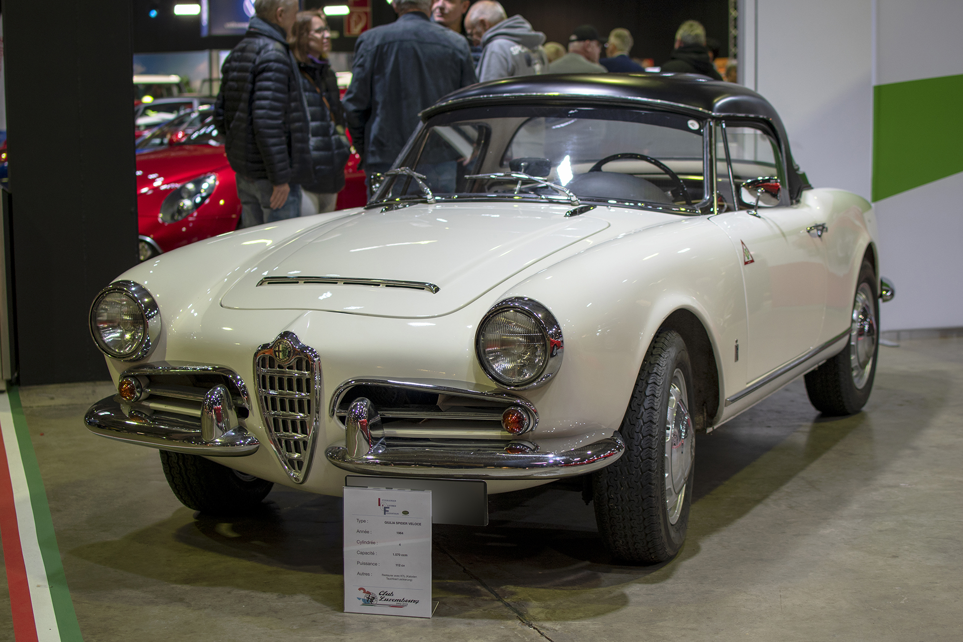 Alfa Romeo Giulia Spider Veloce - Auto Jumble ,2024, Luxembourg, all thing classic
