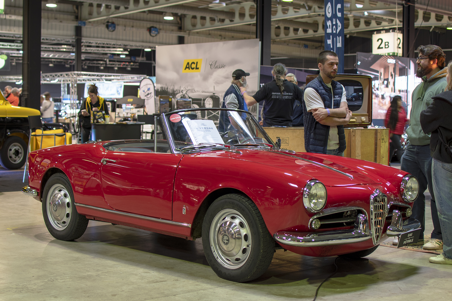 Alfa Romeo Giulia Spider - Auto Jumble ,2025, Luxembourg, all thing classic