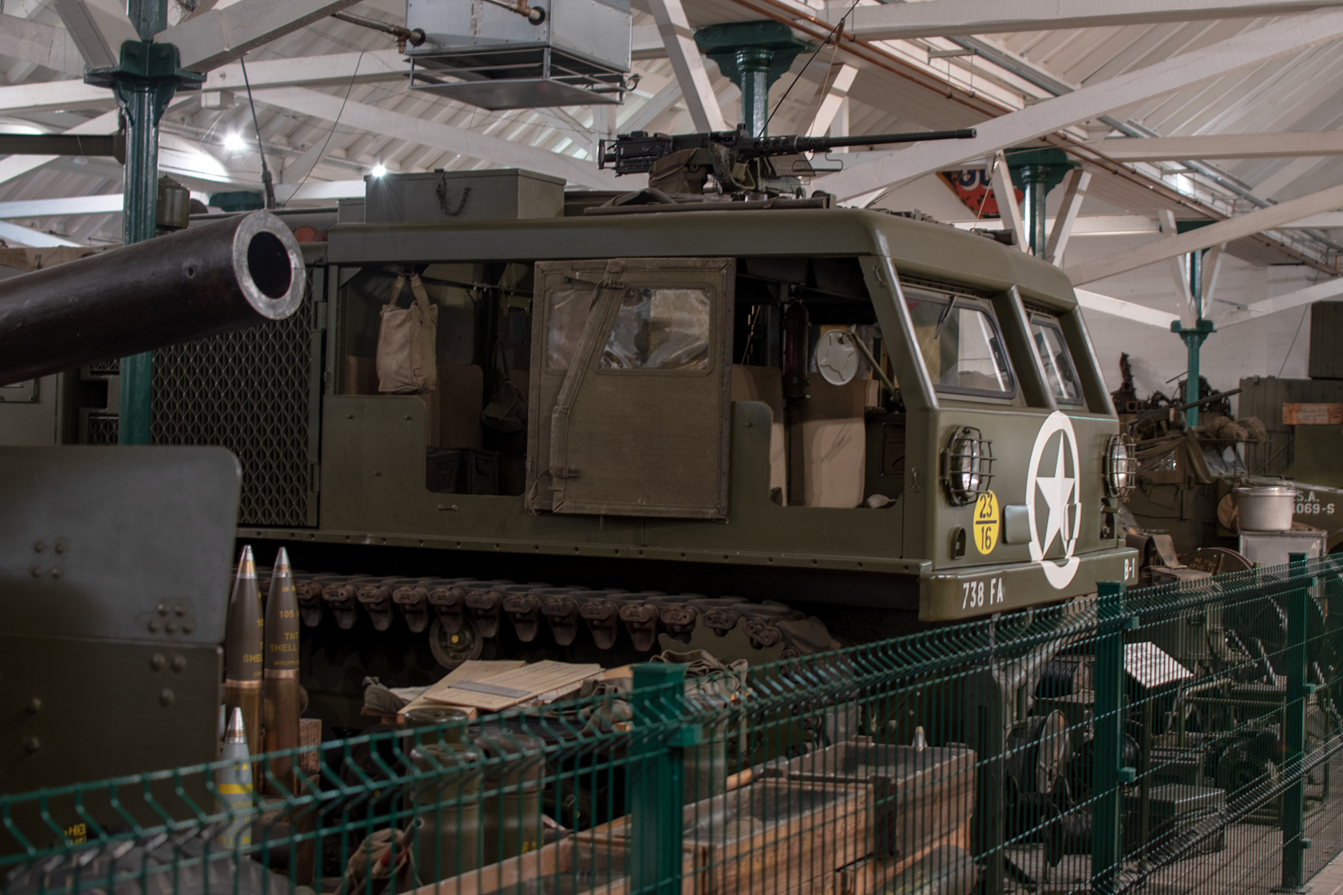 Allis-Chalmers M4 chenillé 1944 - Musée National d'Histoire Militaire, Diekirch
