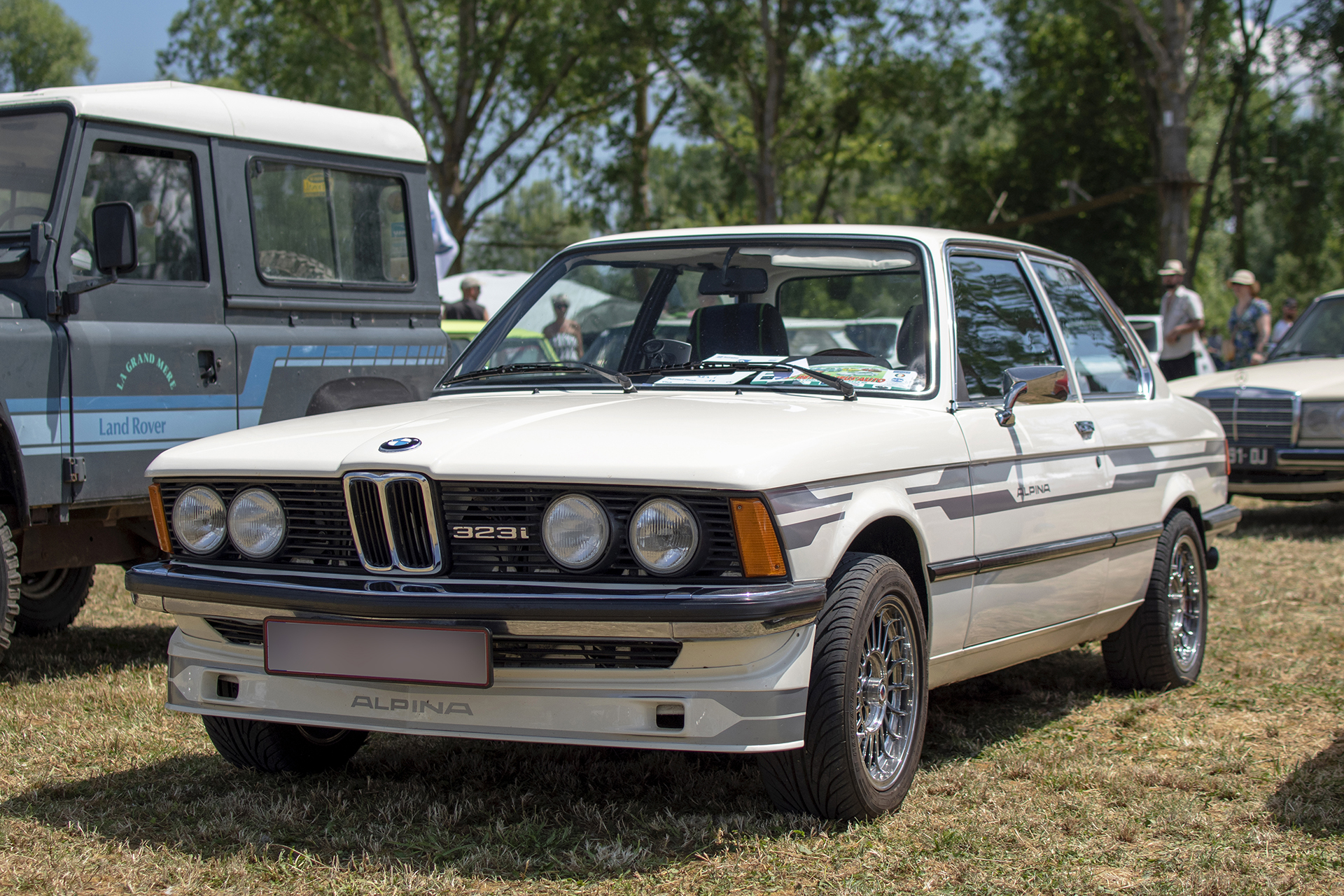Alpina C1 2.3/1 série 3 E30 1979 - Rétro Meus'Auto ,2023, Heudicourt, Lac de la Madine