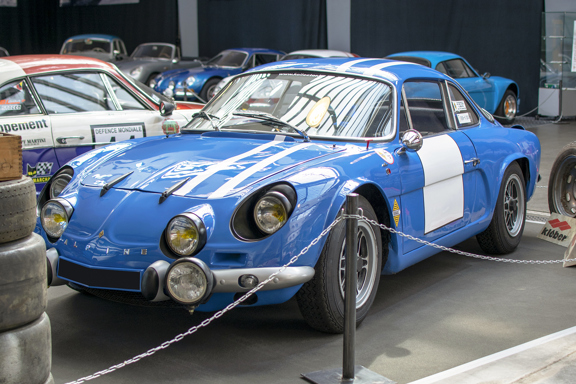 Alpine A110 1440 groupe 3 de compétition 1967 - Conservatoire National de Véhicules Historique s,Diekirch, exposition Alpine, 2022