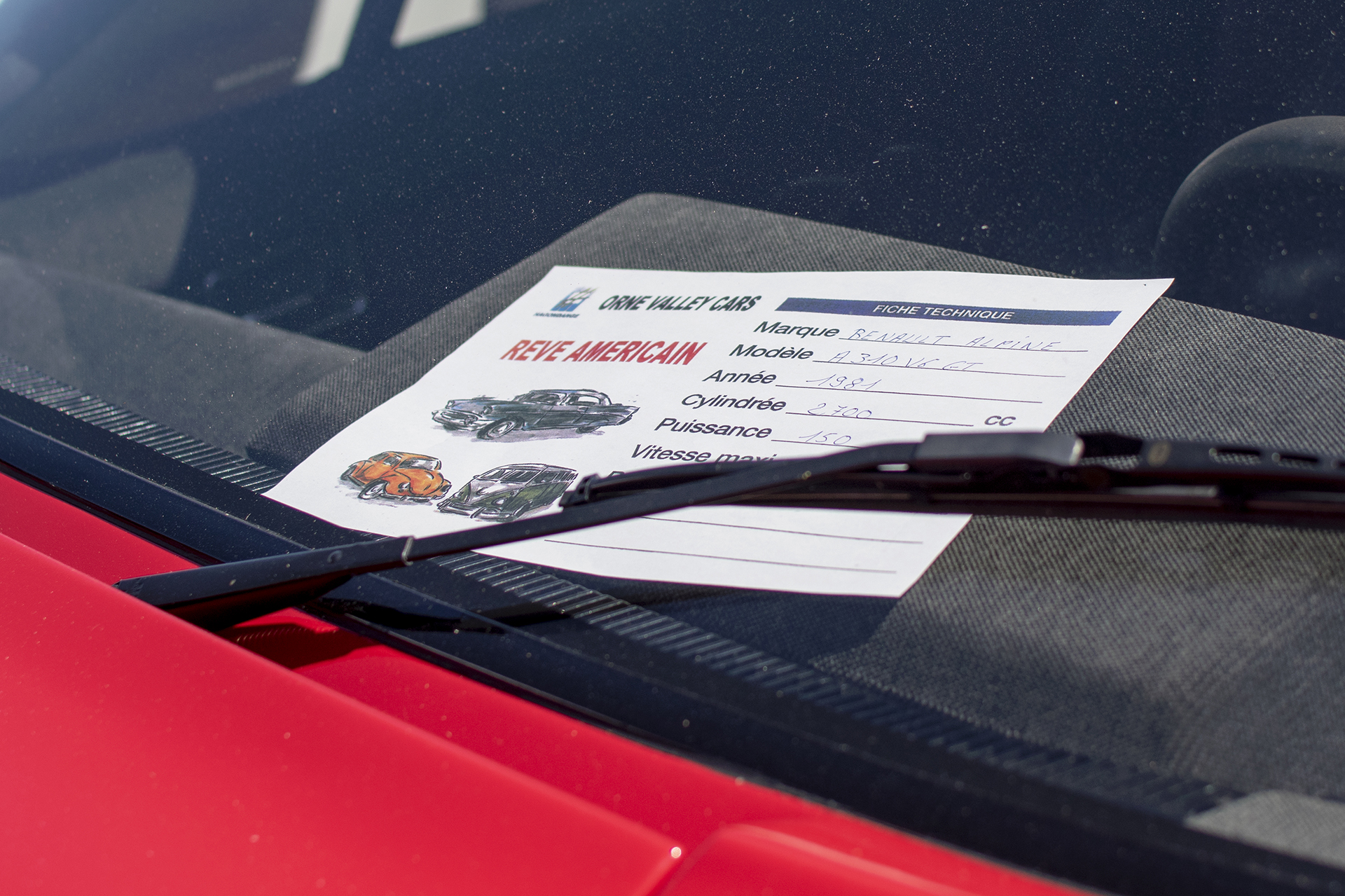 Alpine A310 V6 GT 1981 - Rêve américain, Ballastière Meeting, Hagondange, 2025