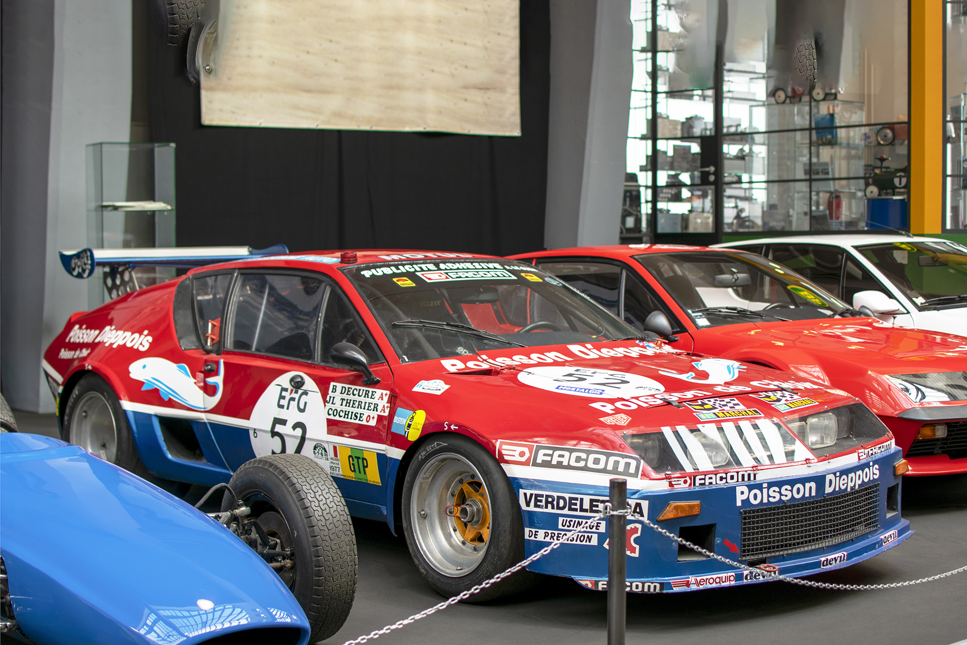 Alpine A310 de compétition "Le Mans" 1977 (Decure-Therier-Cochise) - Conservatoire National de Véhicules Historique s,Diekirch, exposition Alpine, 2022