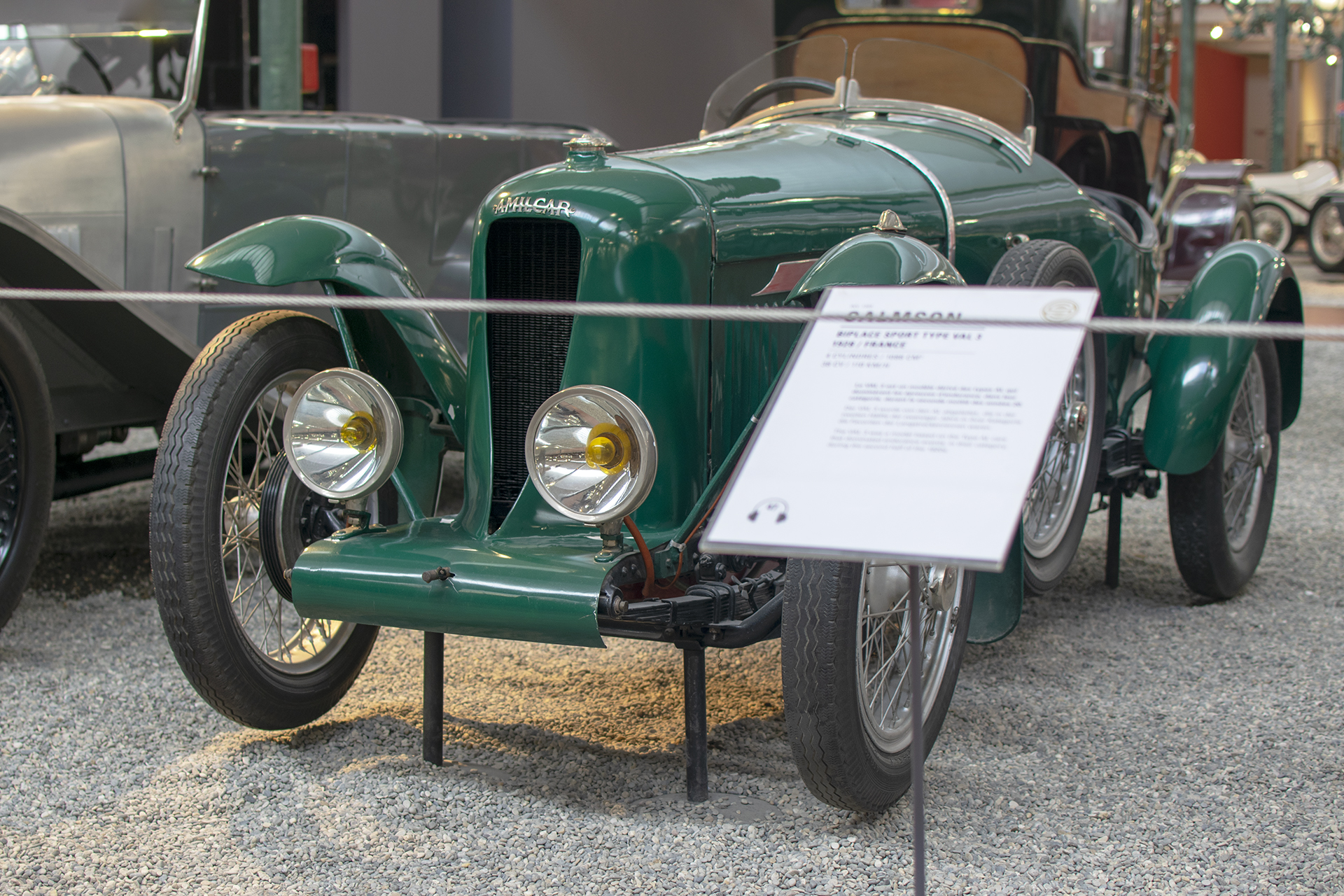 Amilcar CGSS biplace sport 1926 - Cité de l'automobile, Collection Schlumpf, Mulhouse, 2020 