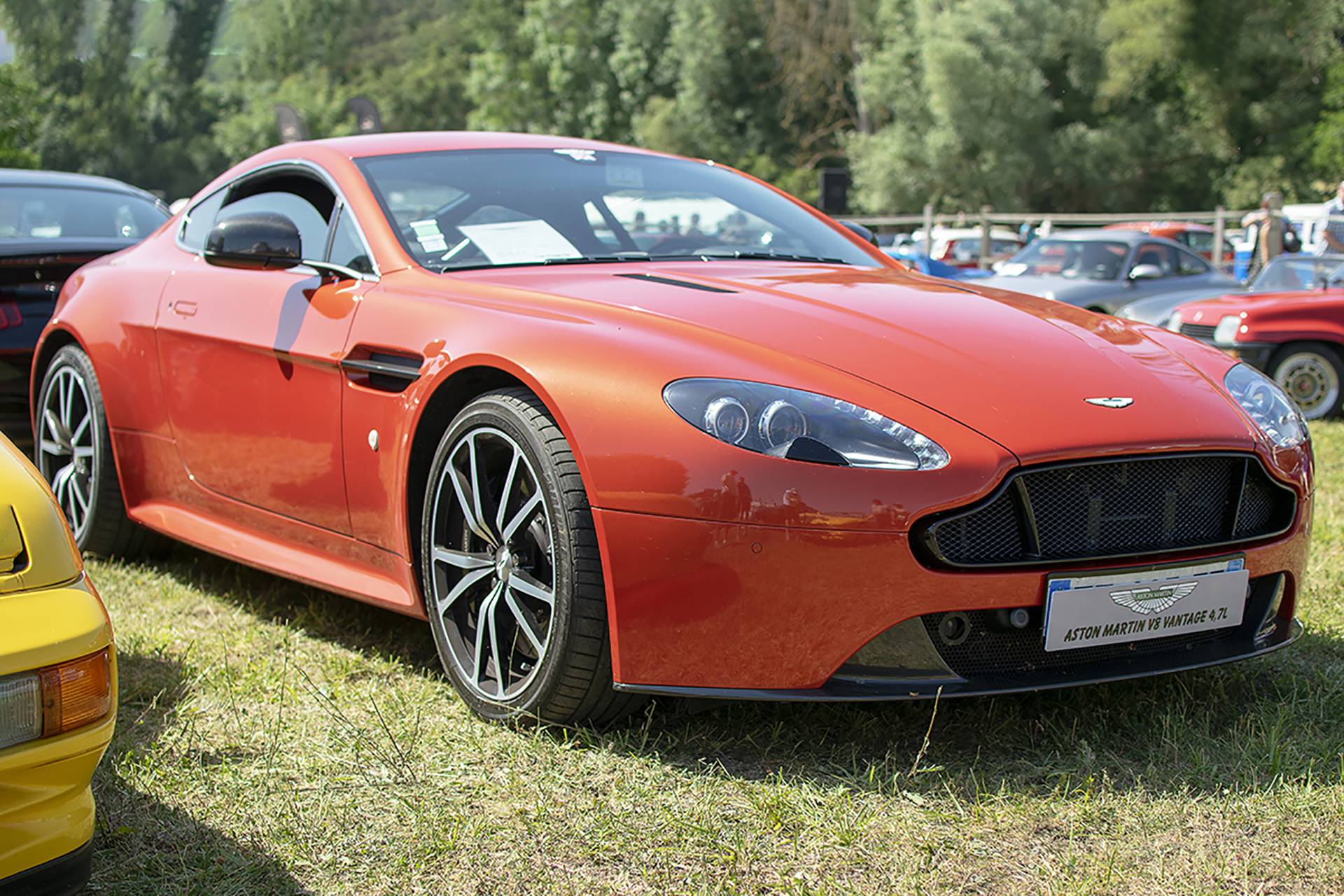 Aston Martin V8 Vantage S 2012 - Automania 2019, Edling les Anzeling, Hara du Moulin