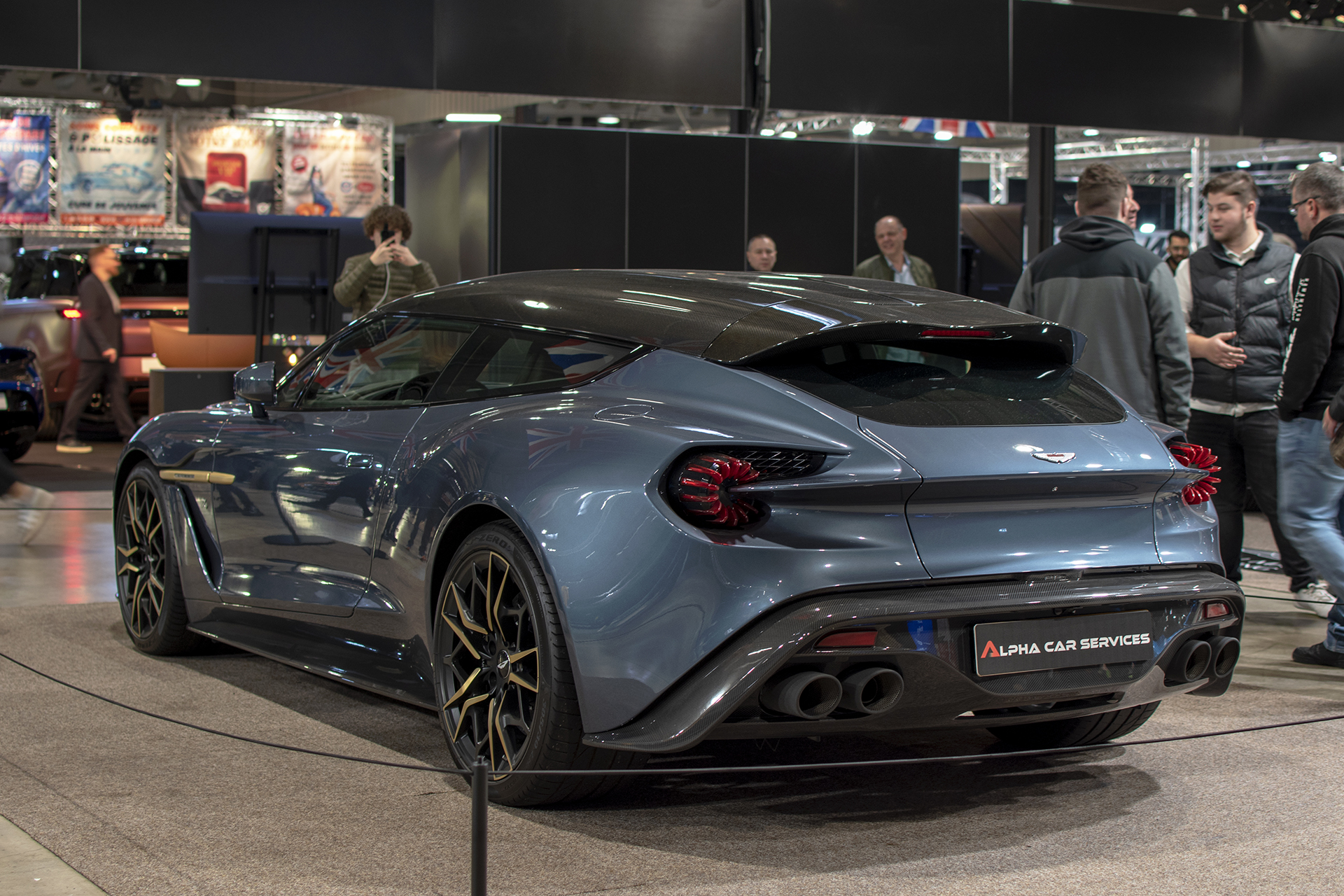 Aston Martin Vanquish II Zagato coupé arrière - International Motor Show ,2025 ,Luxembourg