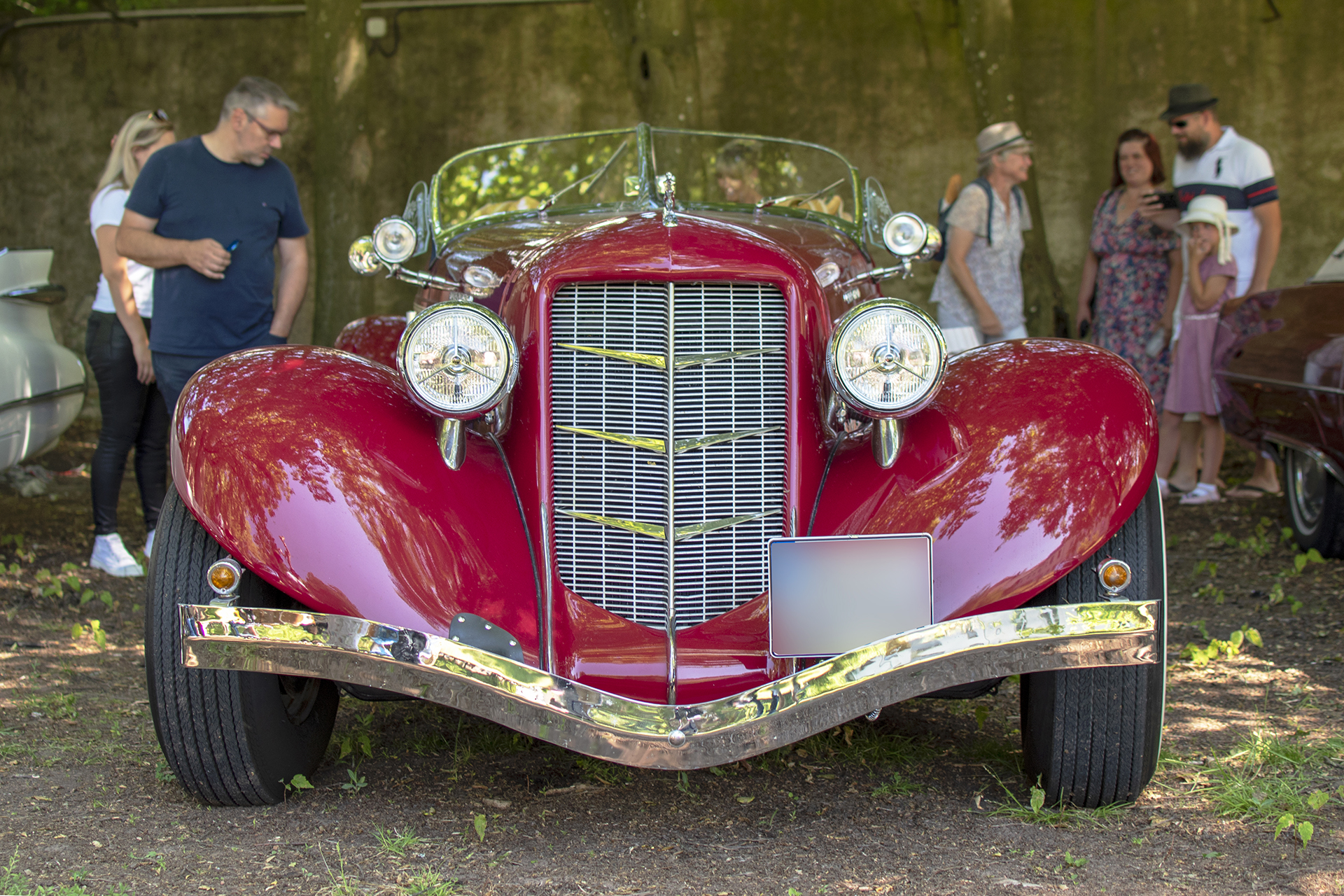 Auburn Speedster 851 / 866 avant - Automania ,2023,Sierck-Les-Bains, Parc Valette, Fête de la St Jean