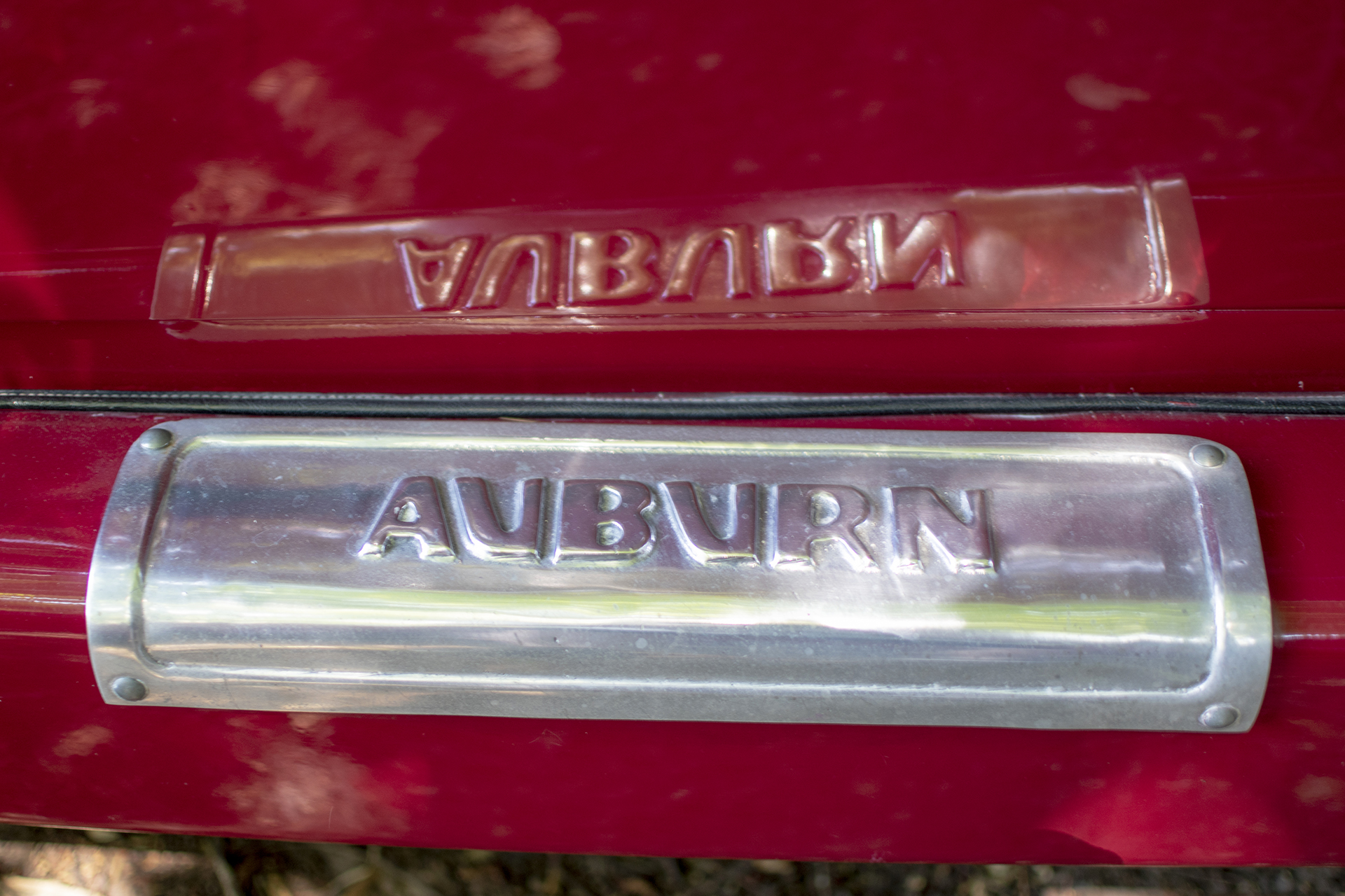 Auburn Speedster 851 / 866 logo - Automania ,2023,Sierck-Les-Bains, Parc Valette, Fête de la St Jean