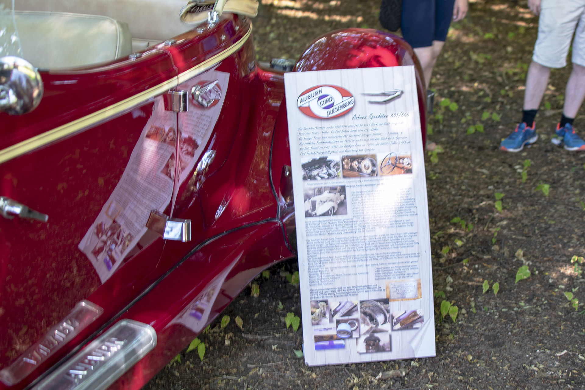 Auburn Speedster 851 / 866 - infos - Automania ,2023,Sierck-Les-Bains, Parc Valette, Fête de la St Jean