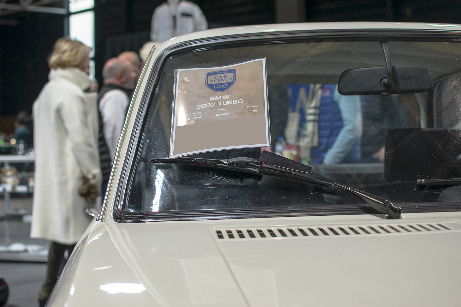 BMW 2002 turbo 1974 infos - Salon ,Auto-Moto Classic, Metz, 2019