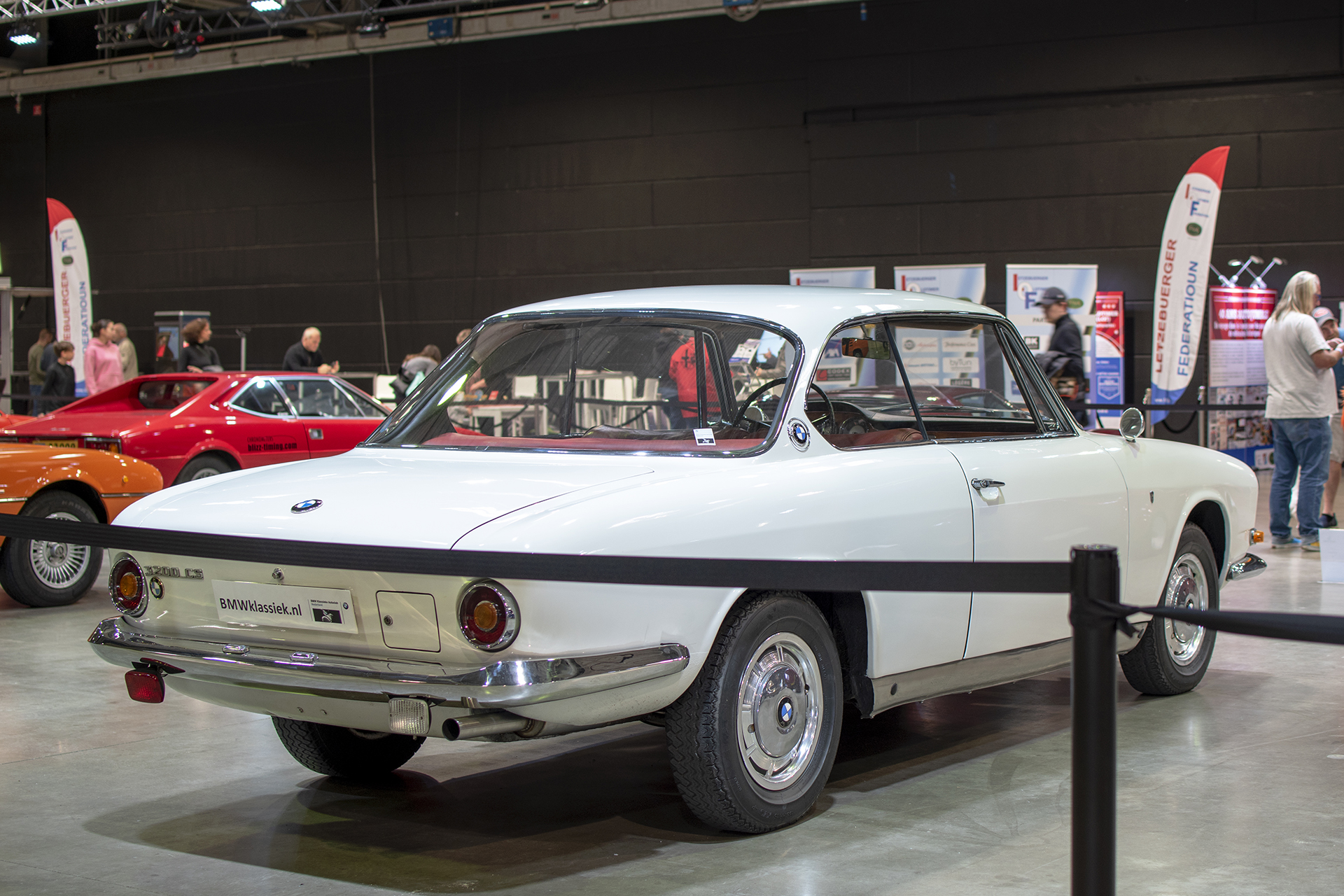 BMW 3200 CS arrière  - Auto Jumble ,2025, Luxembourg, all thing classic