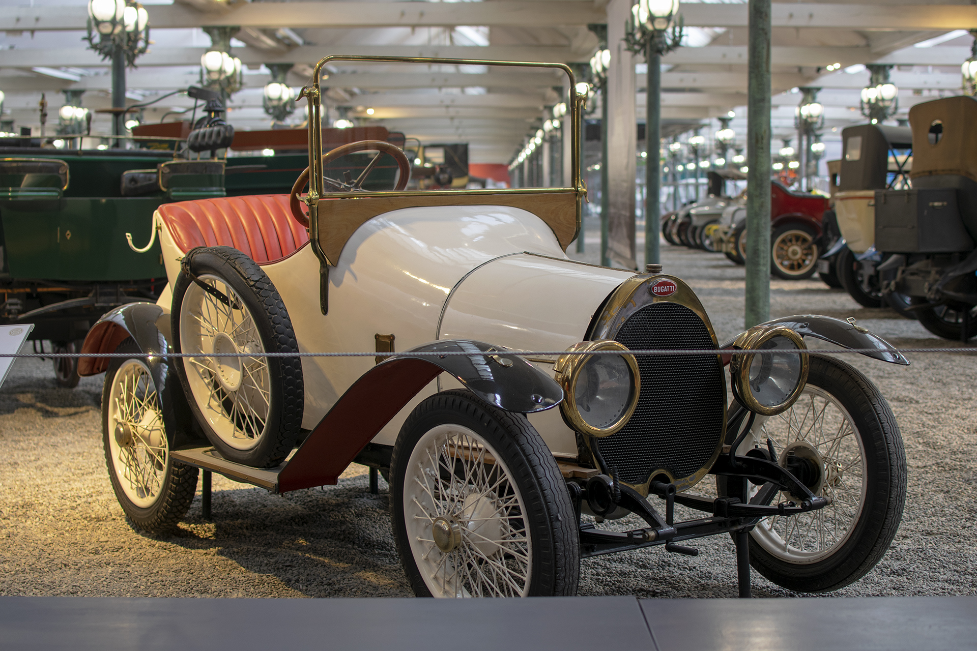 Bugatti type 13 torpedo 1913 front - Cité de l'automobile, Collection Schlumpf, Mulhouse, 2020