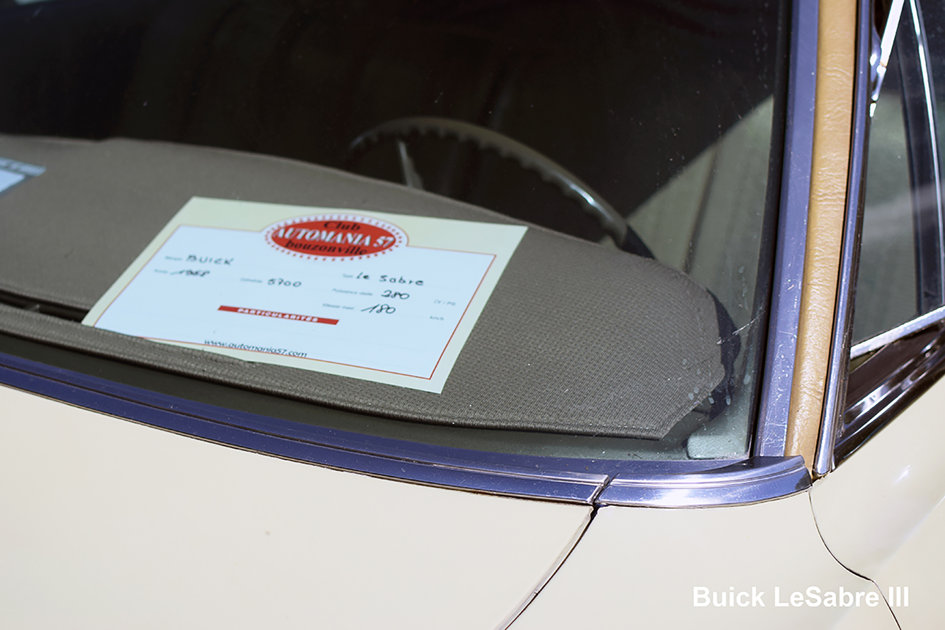 Buick LeSabre III 1968 infos - Automania 2016, Château de Freistroff