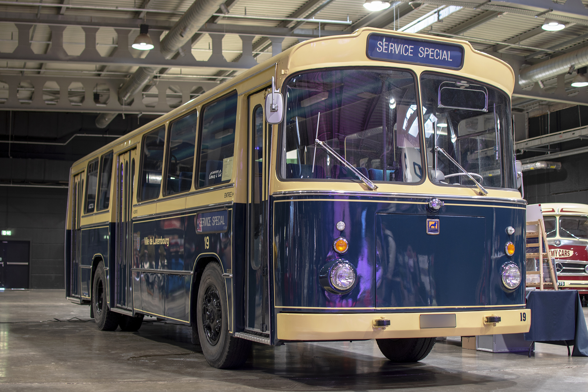 Büssing bus. - LOF, Auto Jumble ,2026, Luxembourg, all thing classic, Japan classic