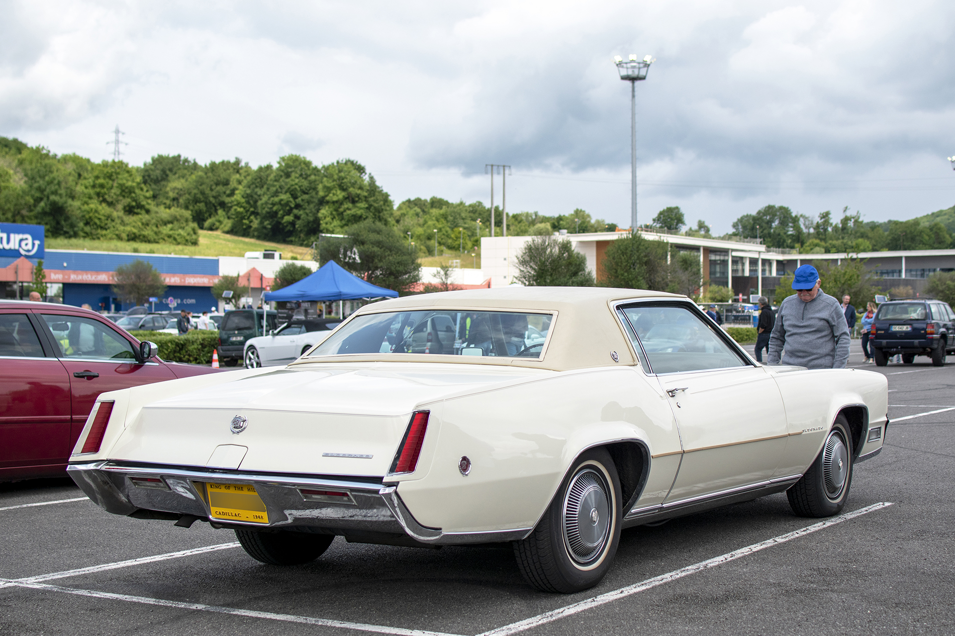 Cadillac Eldorado VIII 1968 arrière - Autos Mythiques 57, Thionville, 2025 