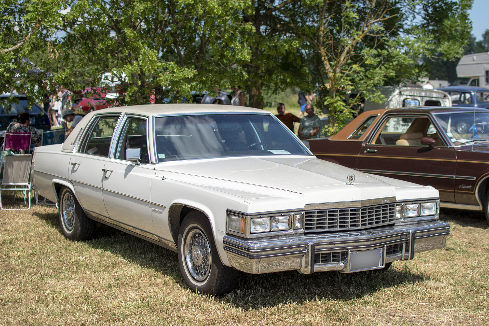 Cadillac Fleetwood Brougham - Rétro Meus'Auto ,2023, Heudicourt, Lac de la Madine