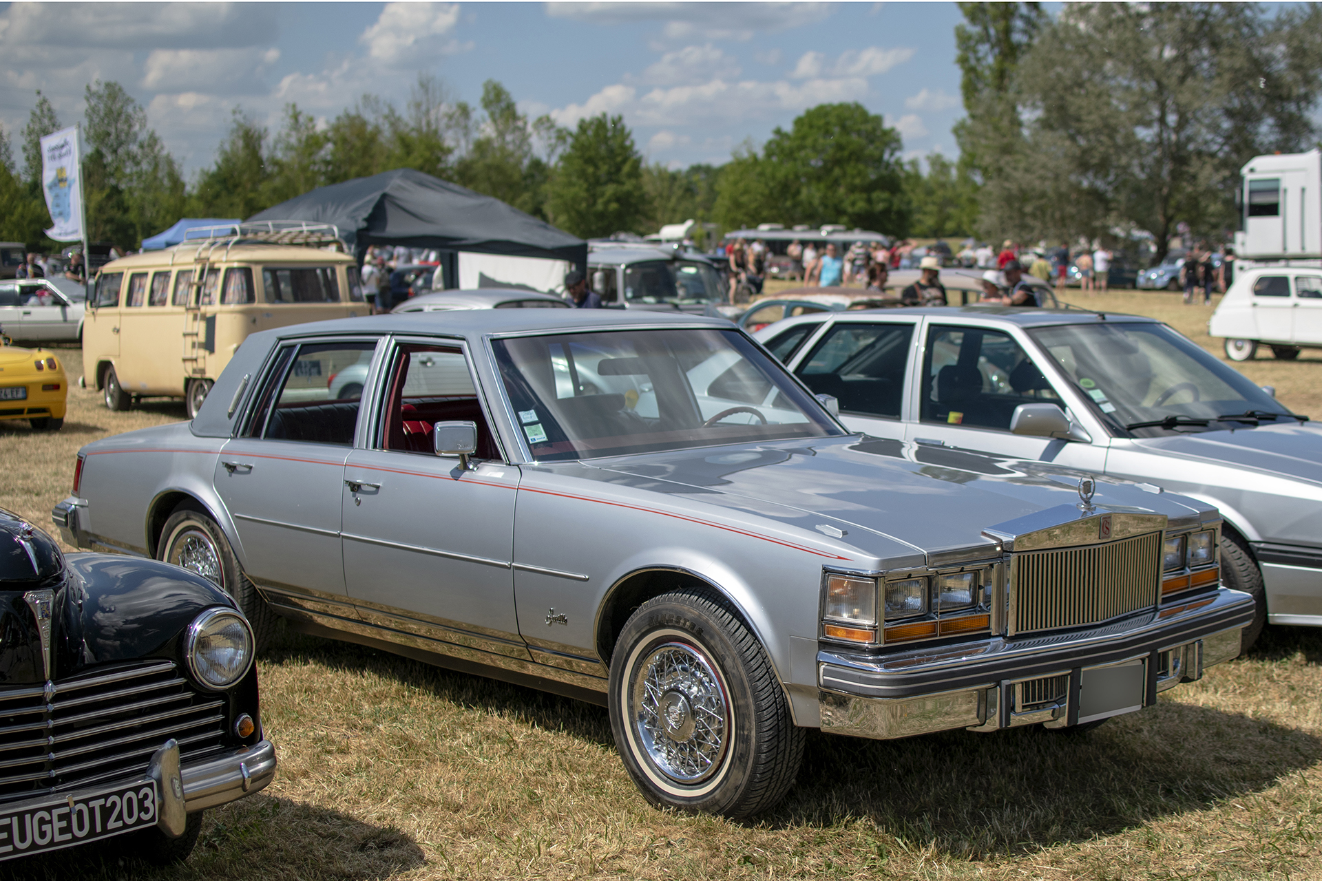 Cadillac Seville I - Rétro Meus'Auto ,2023, Heudicourt, Lac de la Madine
