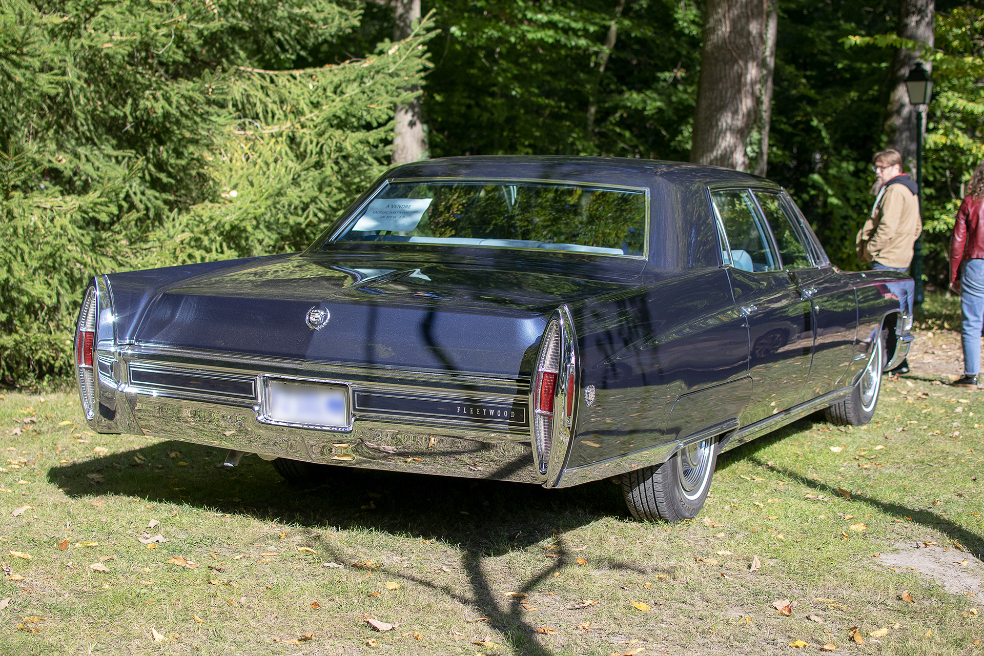 Cadillac Sixty Special IX Fletwoood 1968 arrière  - Automania ,2021, Creutzwald, Villa de la Clairière