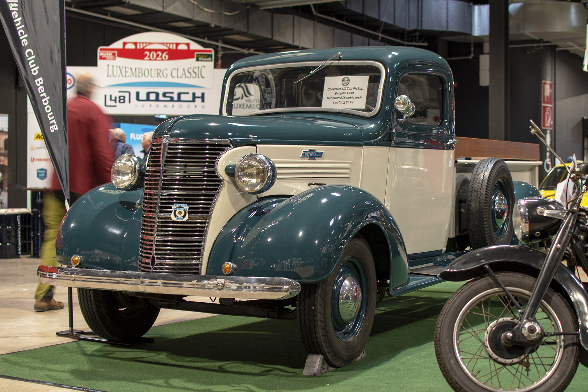 Chevrolet 1/2 Ton 1938 - LOF, Auto Jumble ,2026, Luxembourg, all thing classic, Japan classic