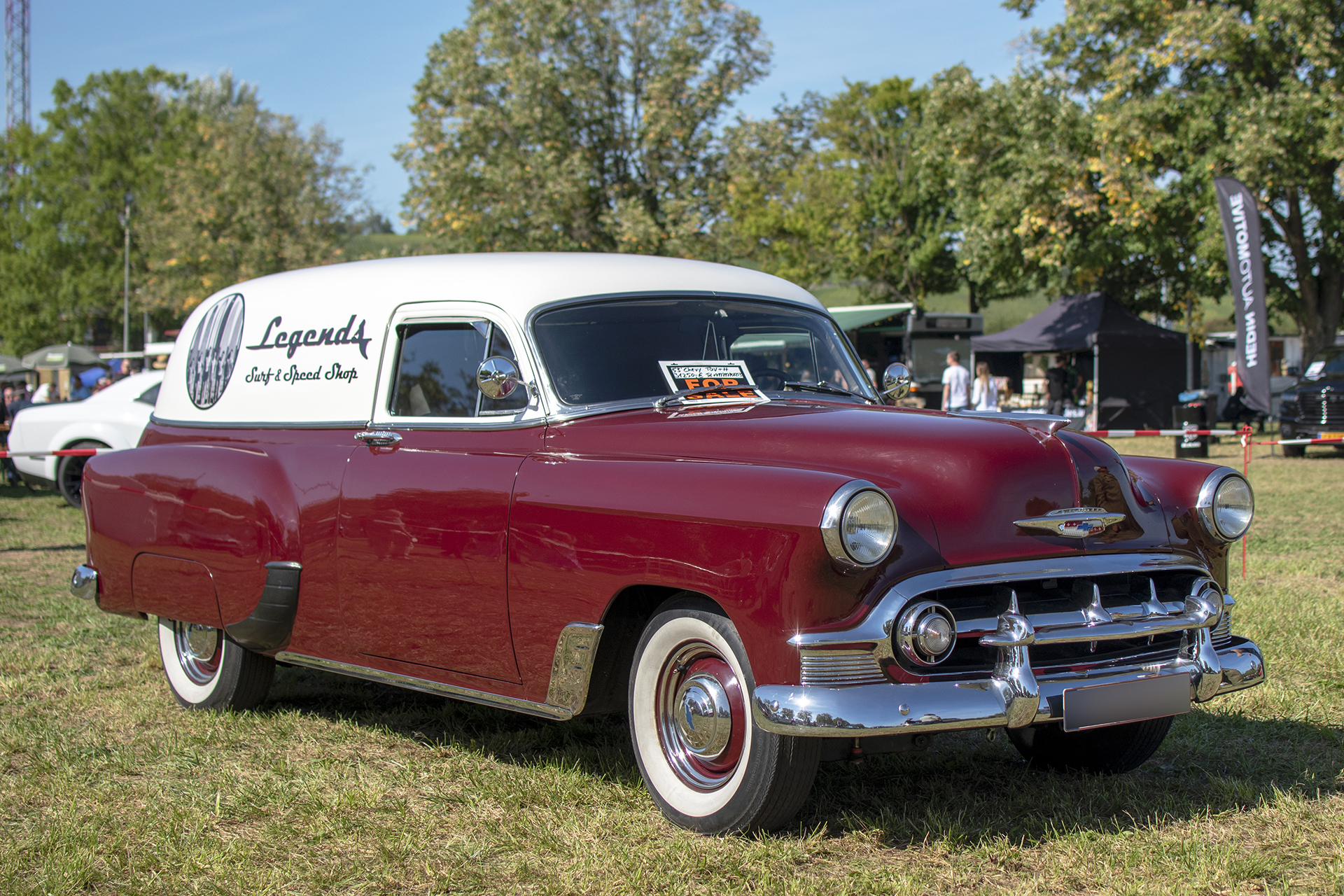 Chevrolet Bel Air I Panel Van - American Roadrunners - Us Car Festival, 2025, Stadtbredimus