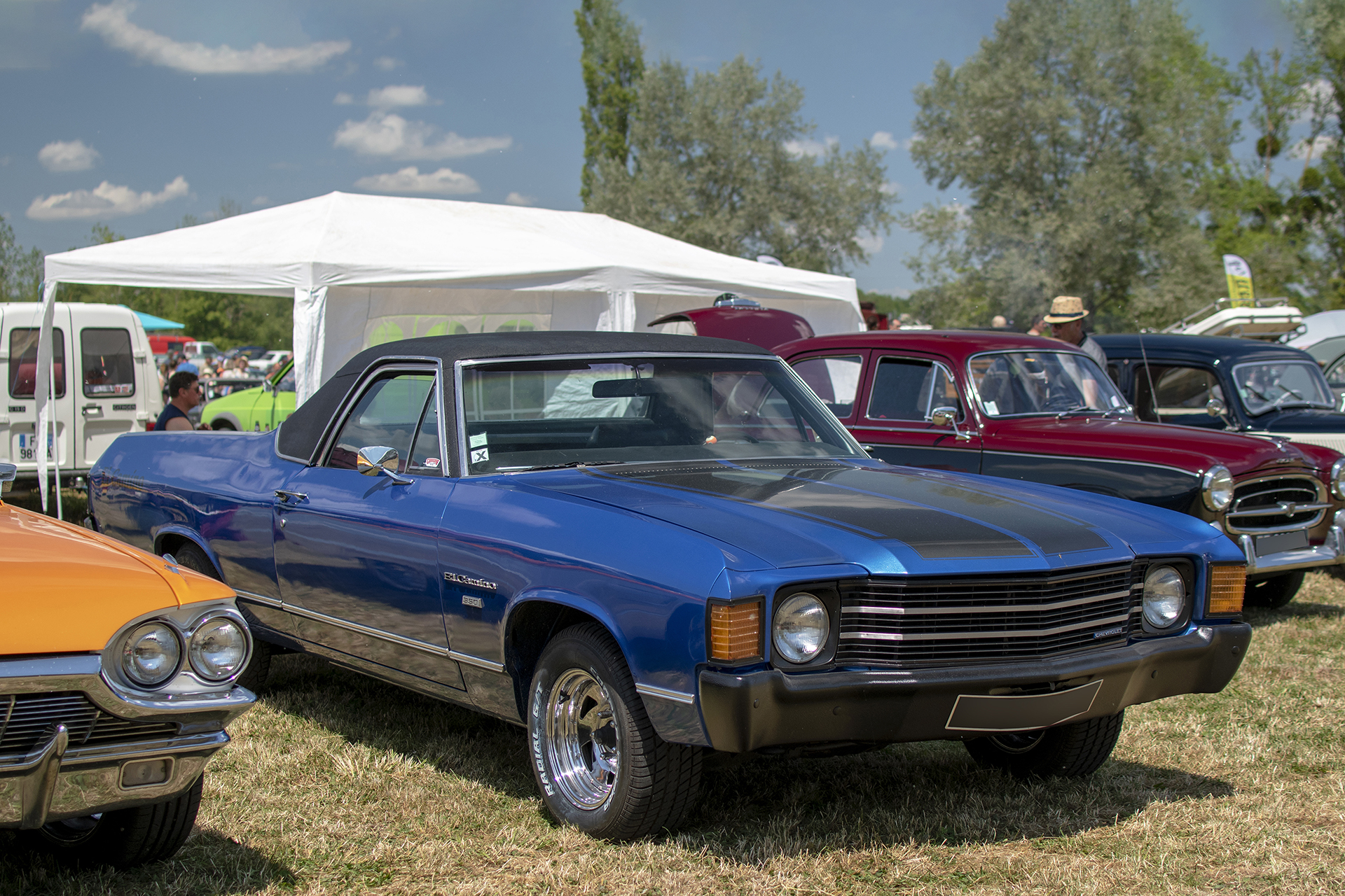Chevrolet El Camino II - Rétro Meus'Auto ,2023, Heudicourt, Lac de la Madine