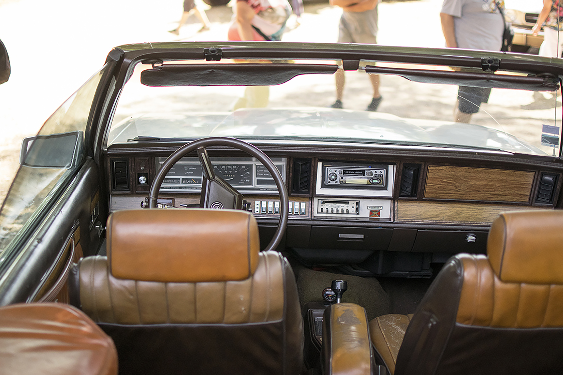 Chrysler LeBaron II 1982 tableau de bord  - Rêve américain, Ballastière Meeting, Hagondange, 2019