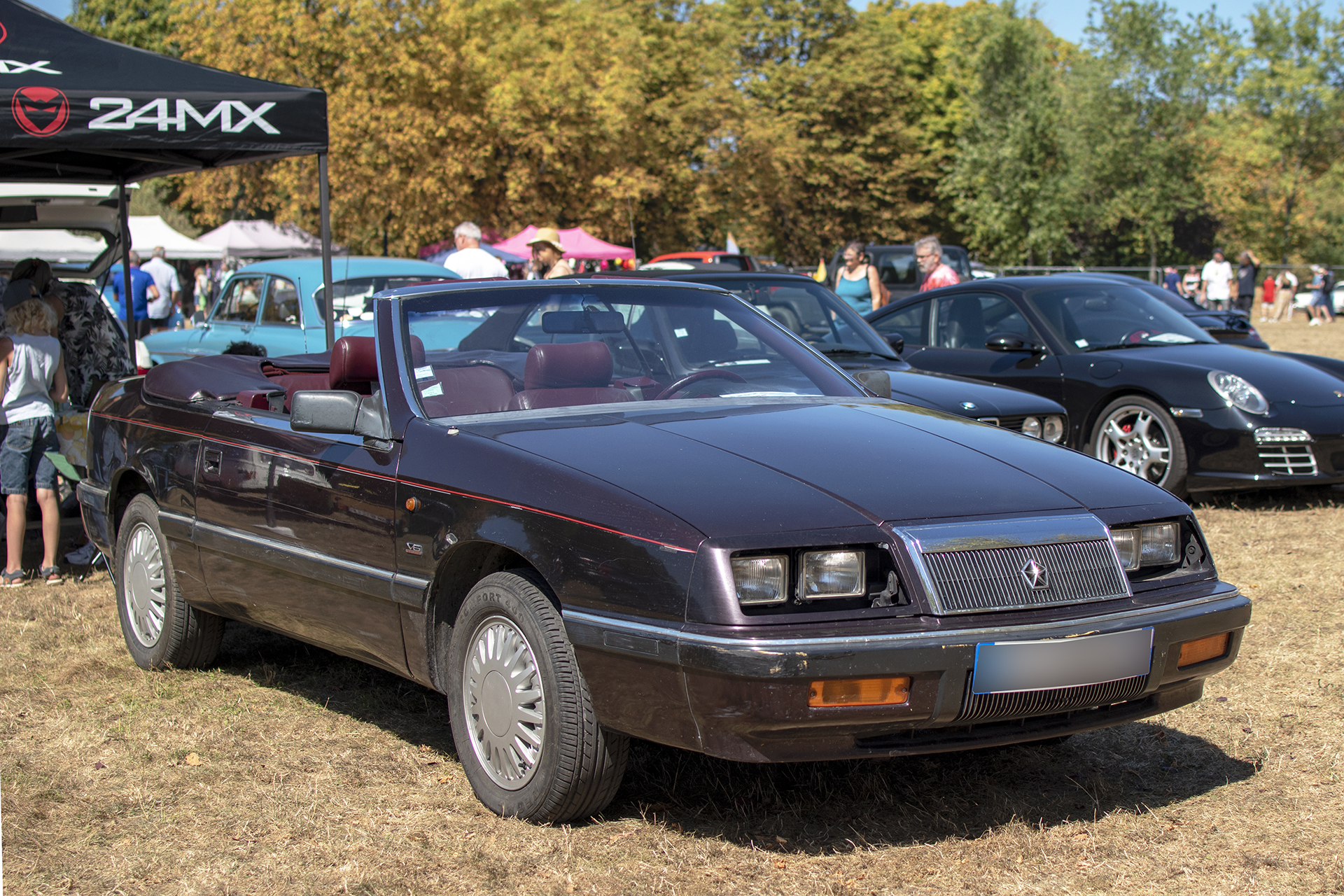 Chrysler LeBaron III Cabriolet 1990 - Rêve américain, Ballastière Meeting, Hagondange, 2025