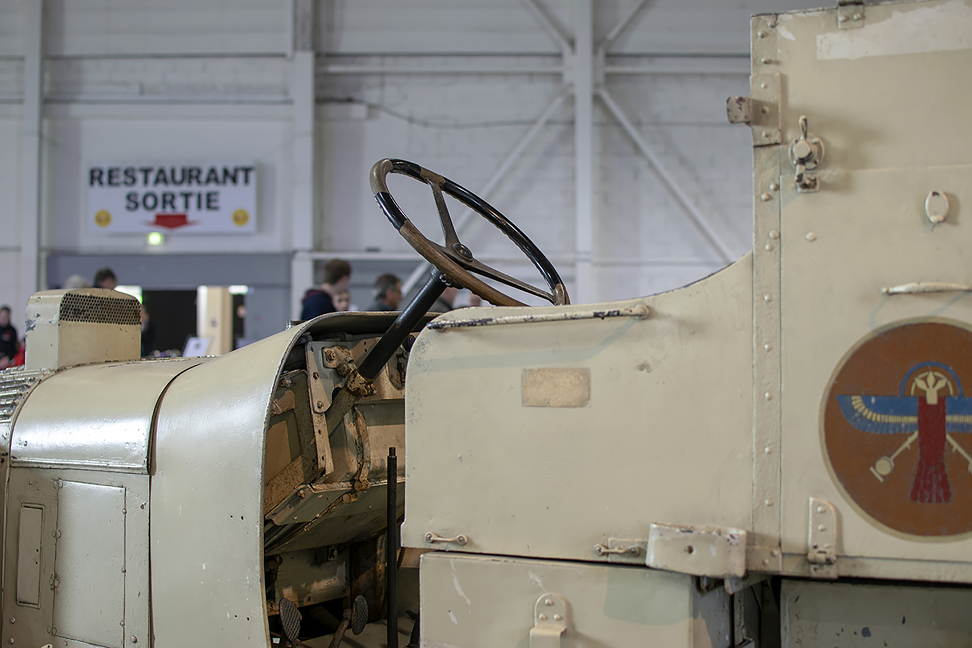  Citroën-Kégresse P17 volant - Salon ,Auto-Moto Classic, Metz, 2019