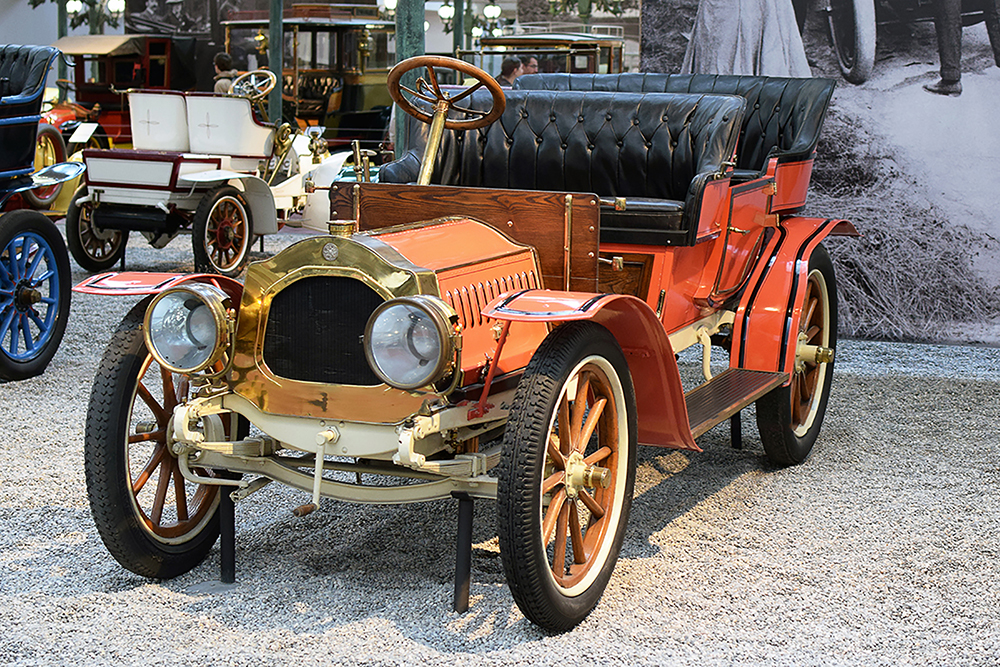 De Dion-Bouton type  AW Double phaëton 1908 - Cité de l'automobile, Collection Schlumpf, Mulhouse