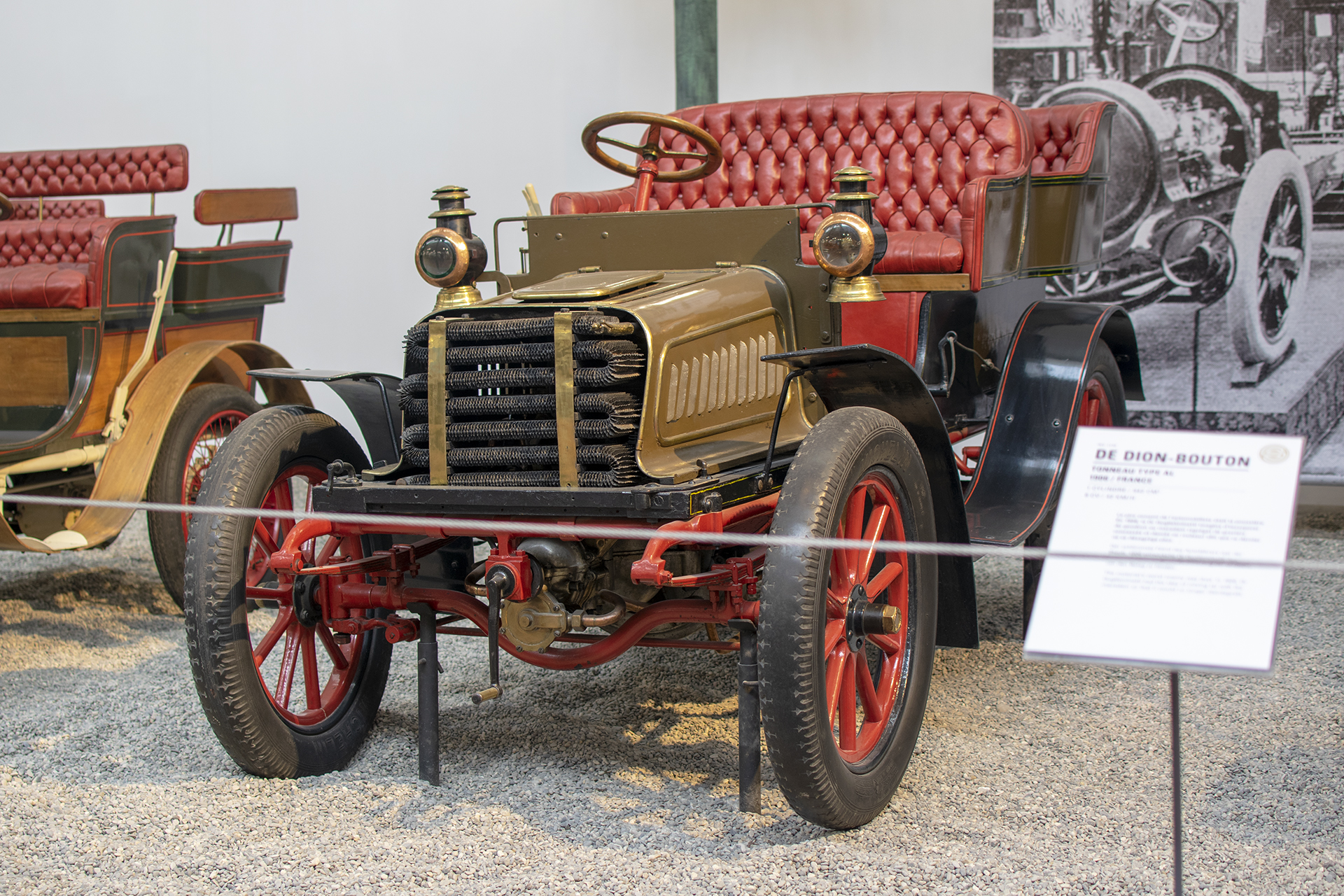 Decauville 10 hp 1903 -Cité de l'automobile, Collection Schlumpf, Mulhouse, 2020