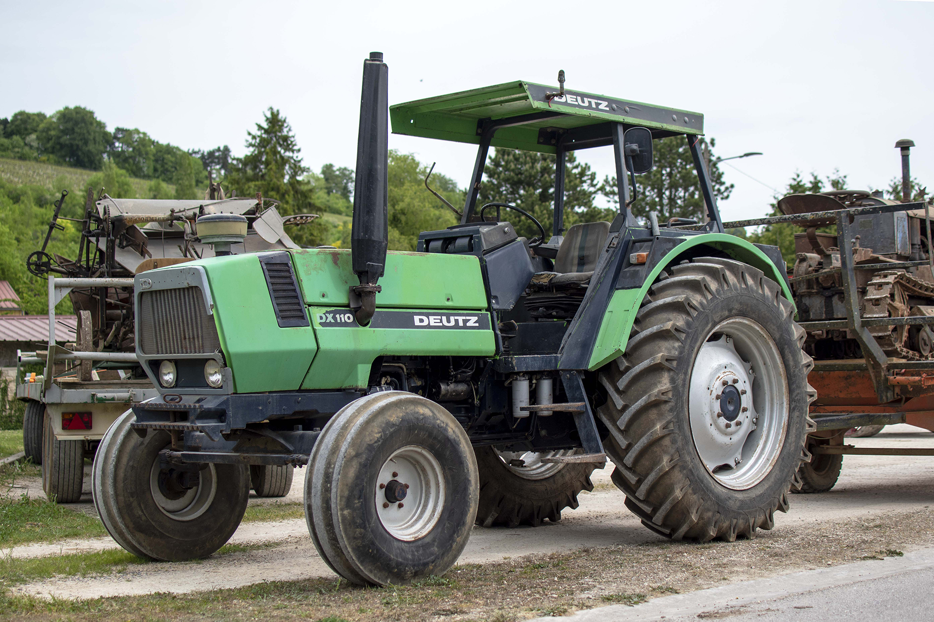 Deutz-Fahr D 140 - Expostion de tracteurs et matériel agricoles ancien ,  Vigneulles-les-Hattonchatel,2026