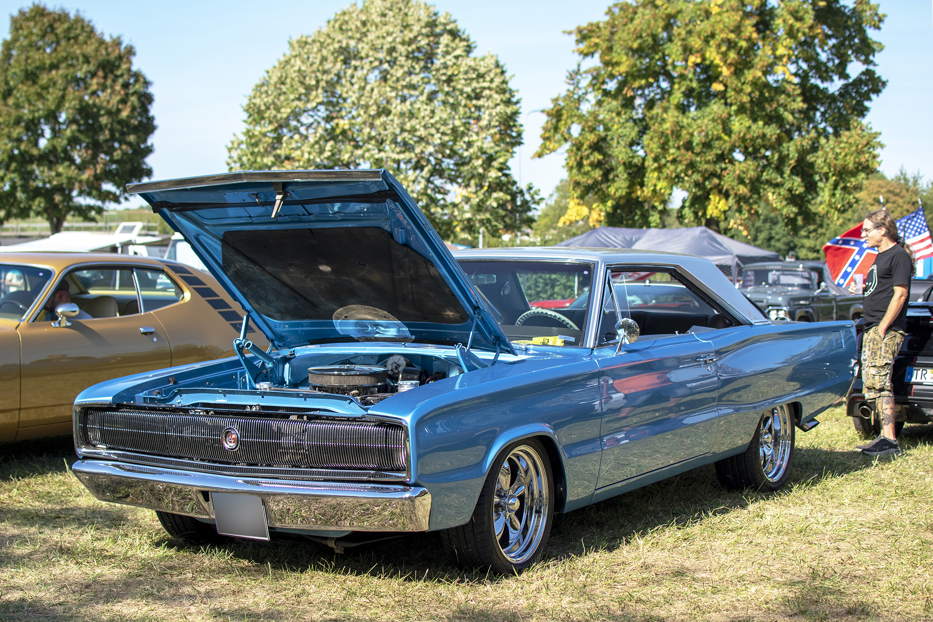 Dodge Charger I - American Roadrunners, Us Car Festival, 2025, Stadtbredimus