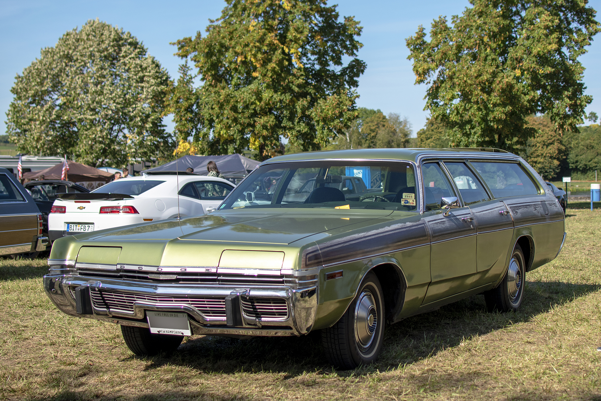Dodge Monaco II 1973 break - American Roadrunners, Us Car Festival, 2025, Stadtbredimus