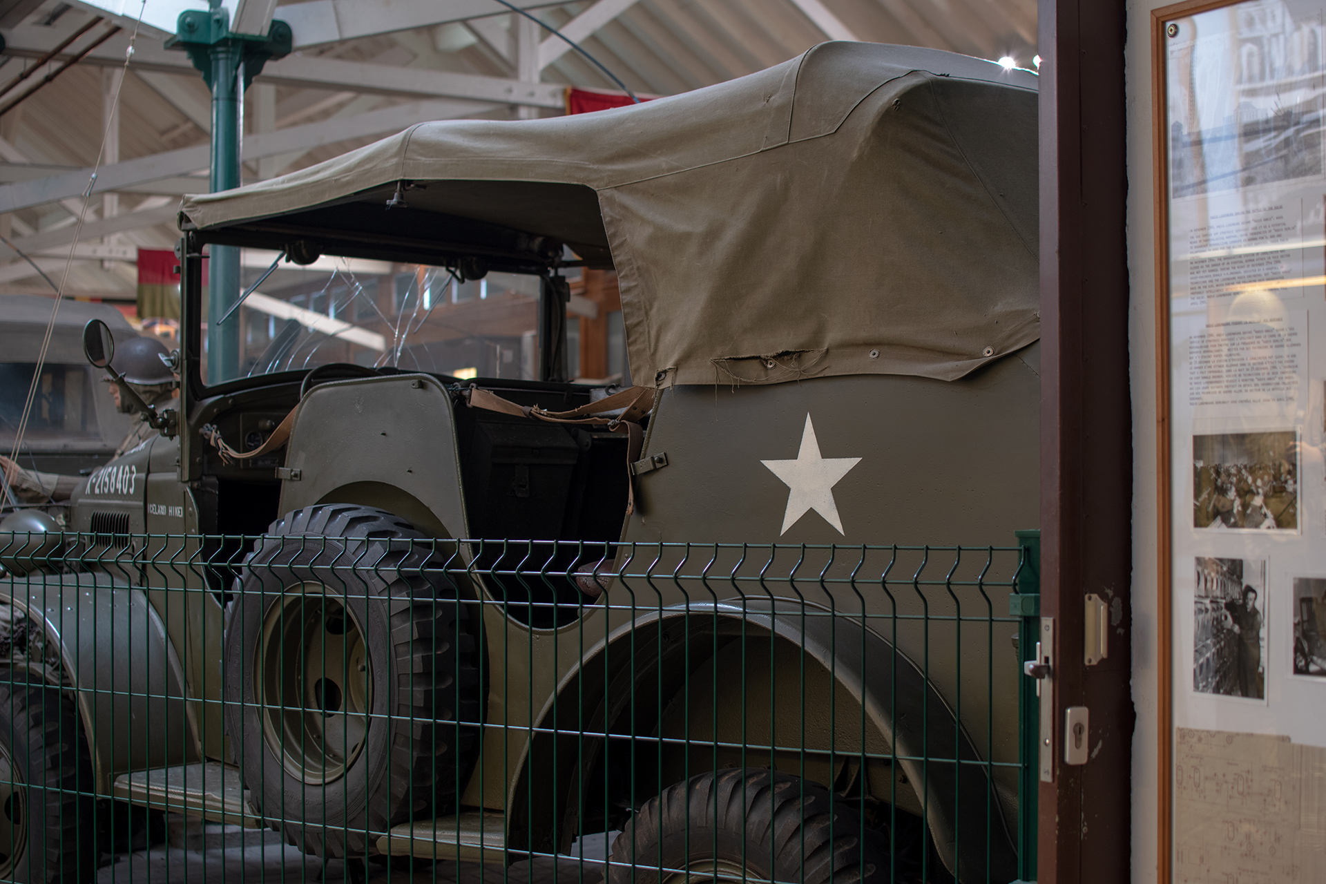 Dodge WC24 (T211) 1944  arrière - Musée National d'Histoire Militaire, Diekirch