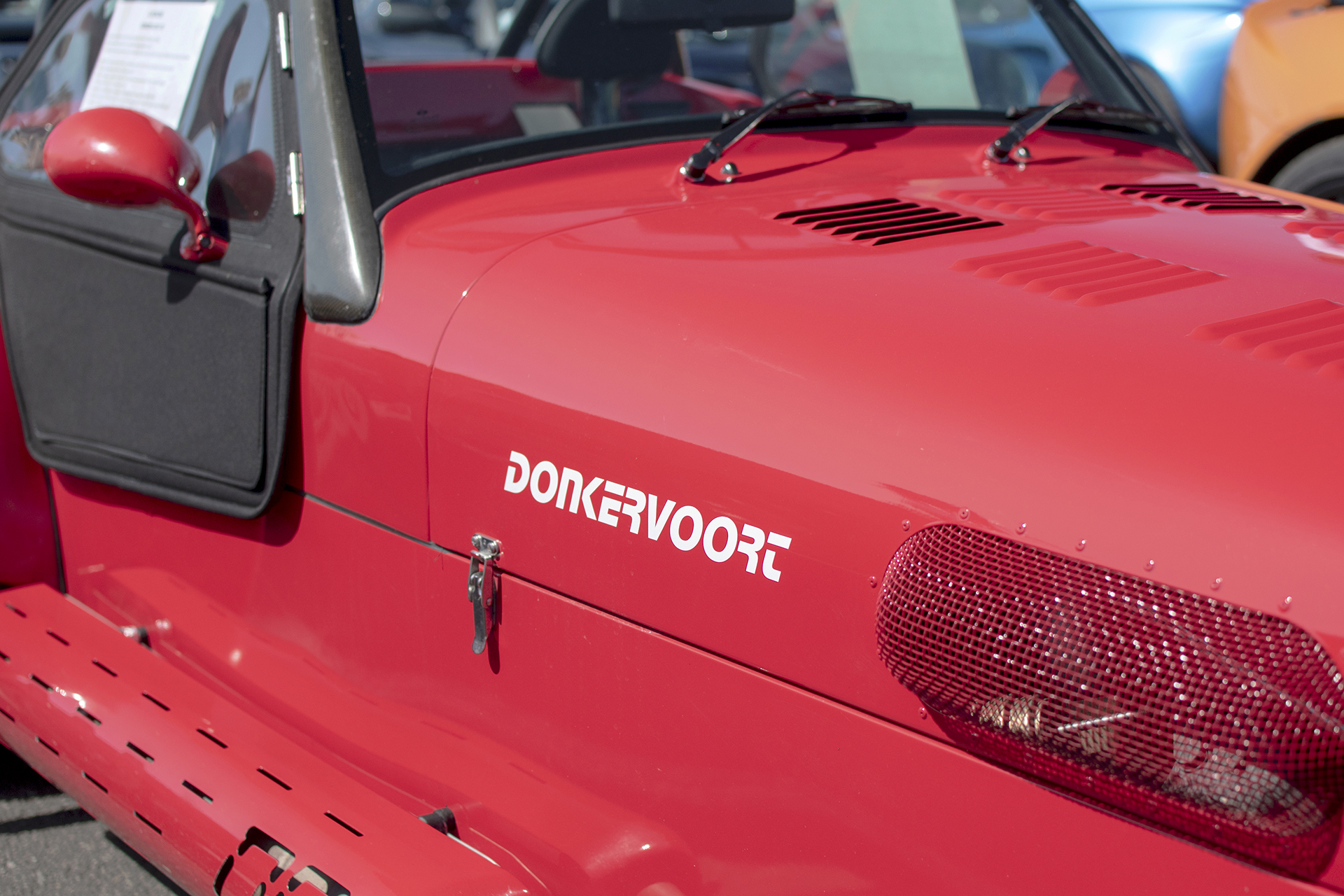 Donkervoort D8 marque - Autos Mythiques 57, Thionville, 2023 Donkervoort D8 marque - Autos Mythiques 57, Thionville, 2023