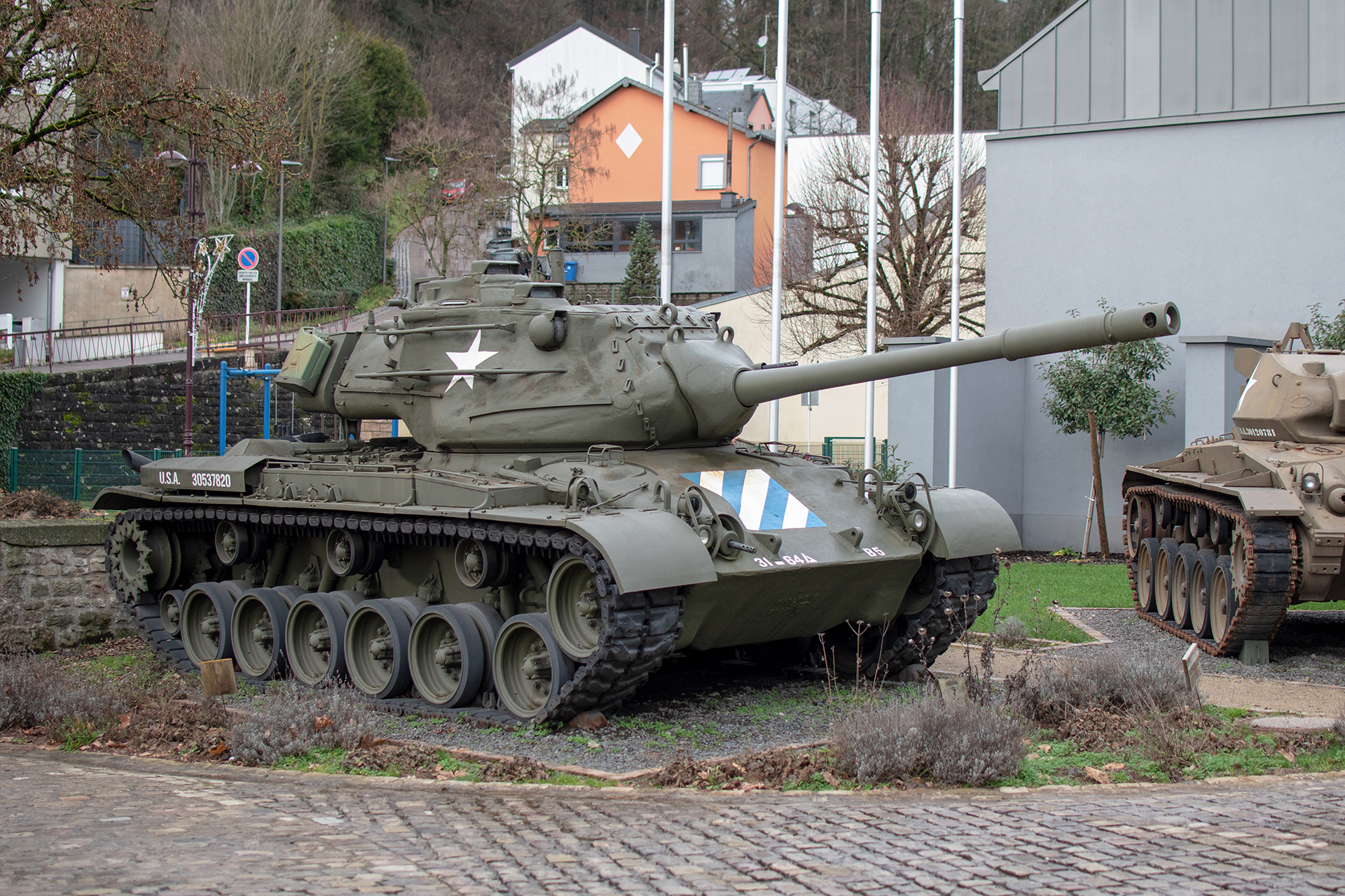  DTA M47 Patton front right - Musée National d'Histoire Militaire, Diekirch