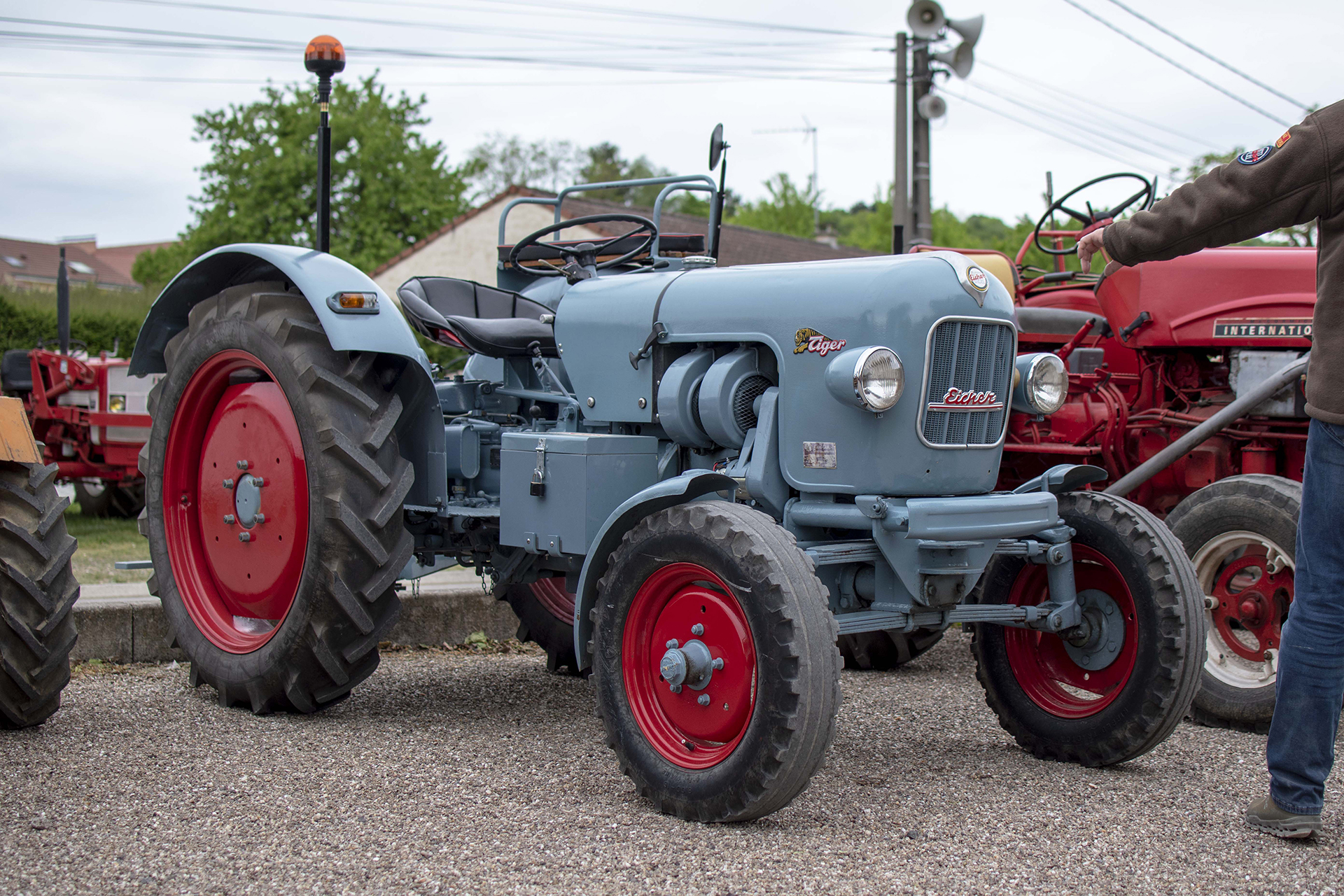 Eicher Tiger  - Expostion de tracteurs et matériel agricoles ancien ,  Vigneulles-les-Hattonchatel,2026