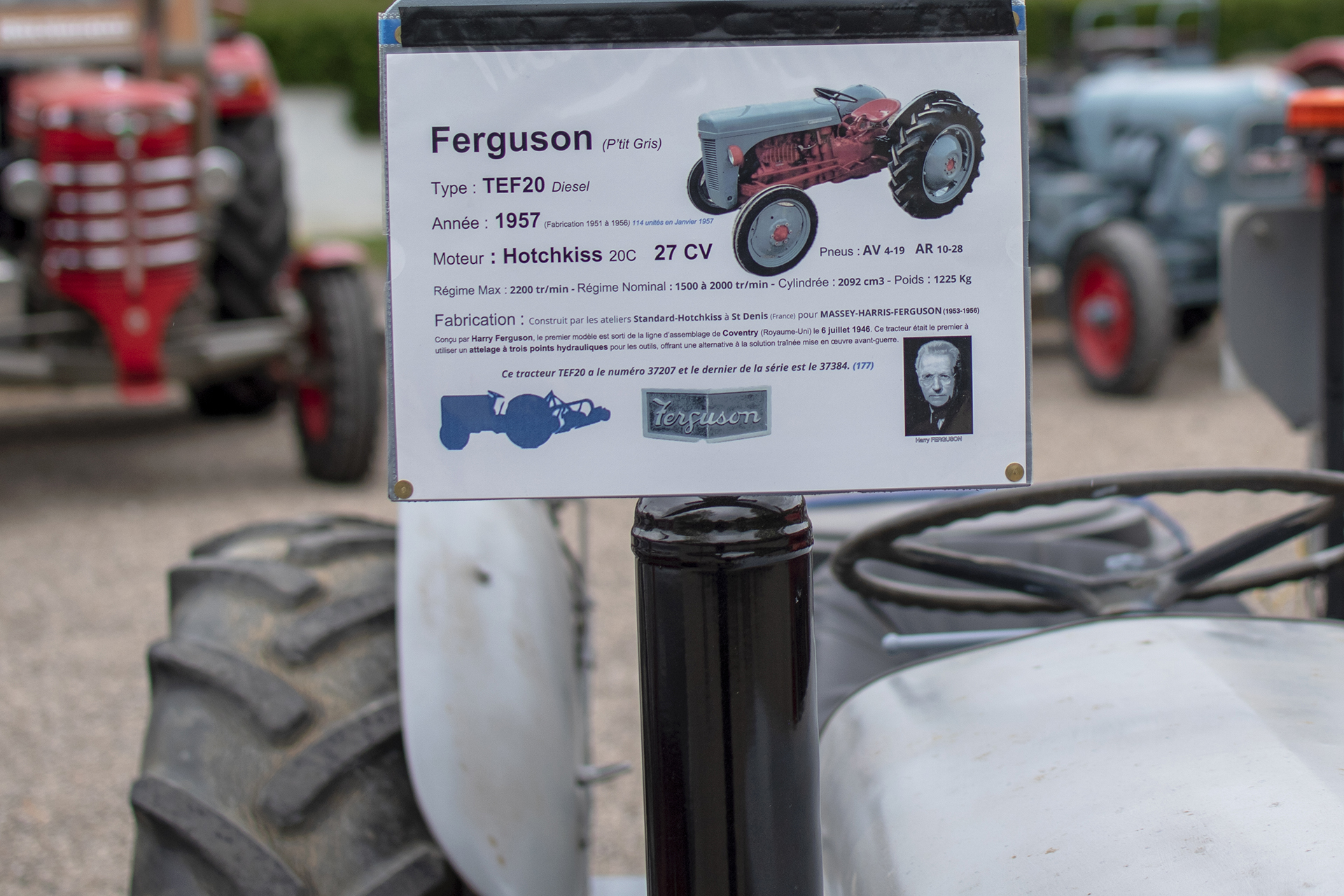 Ferguson TEF20 infos - Expostion de tracteurs et matériel agricoles ancien ,  Vigneulles-les-Hattonchatel,2026