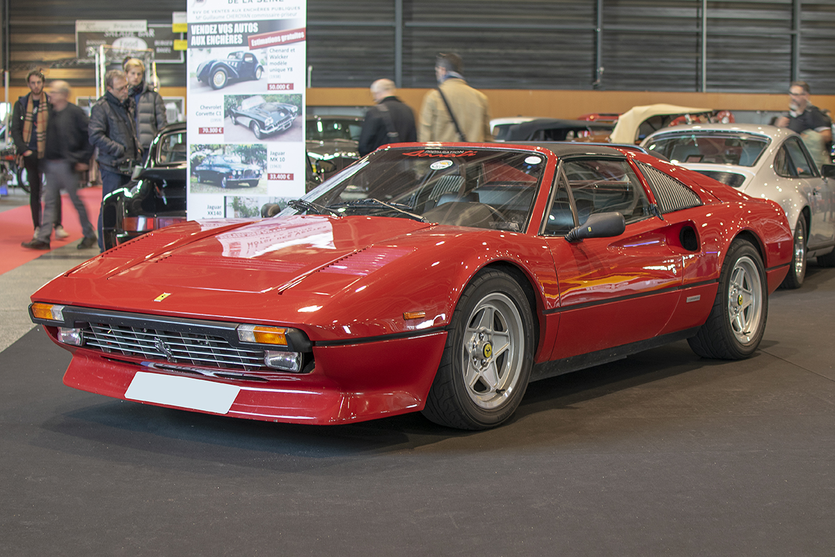 Ferrari 308 GTS quatrovalvole - Salon ,Auto-Moto Classic, Metz, 2019