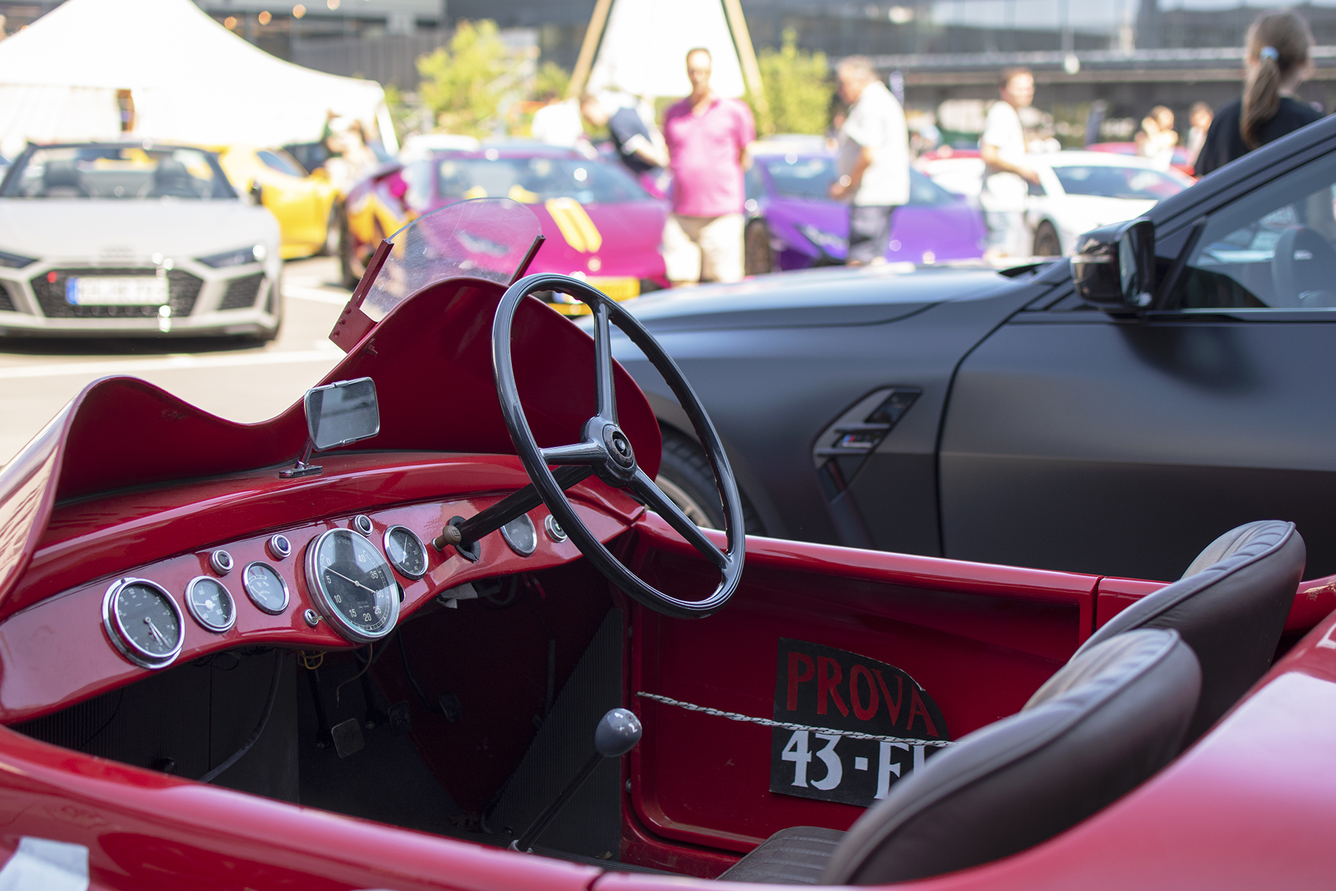 Fiat 500 Barchetta Sport intérieur- Dream-Cars-festival, 2025, Wicrange