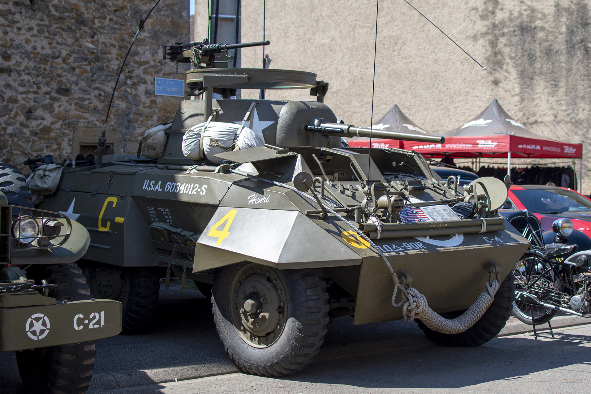 Ford M8 Greyhound - Exposition ,Auto / Moto 2025, Oeutrange
