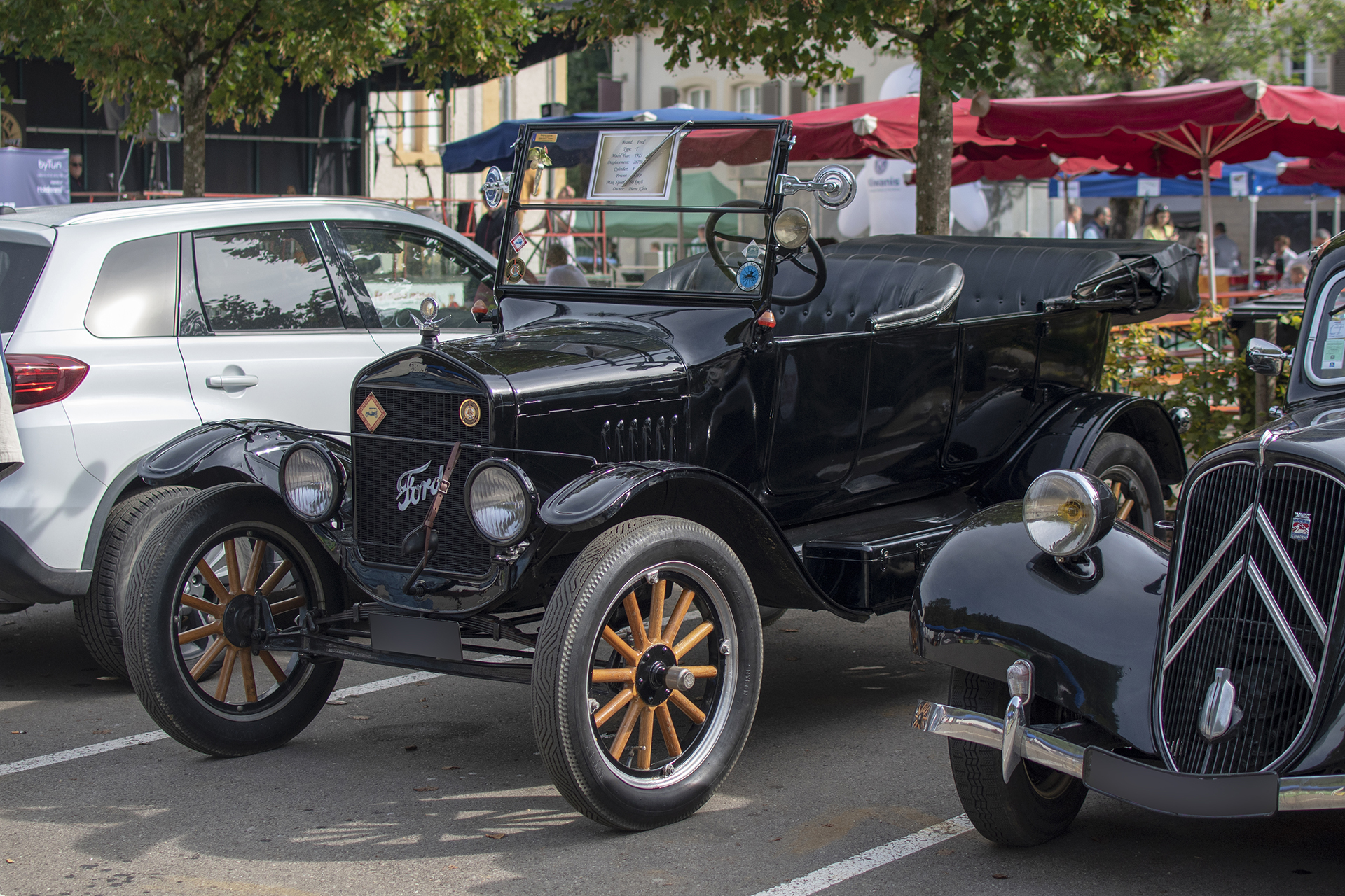 Ford T 1923 - Vintage & History Vehicles by Kiwanis, Lasauvage ,septembre ,2023