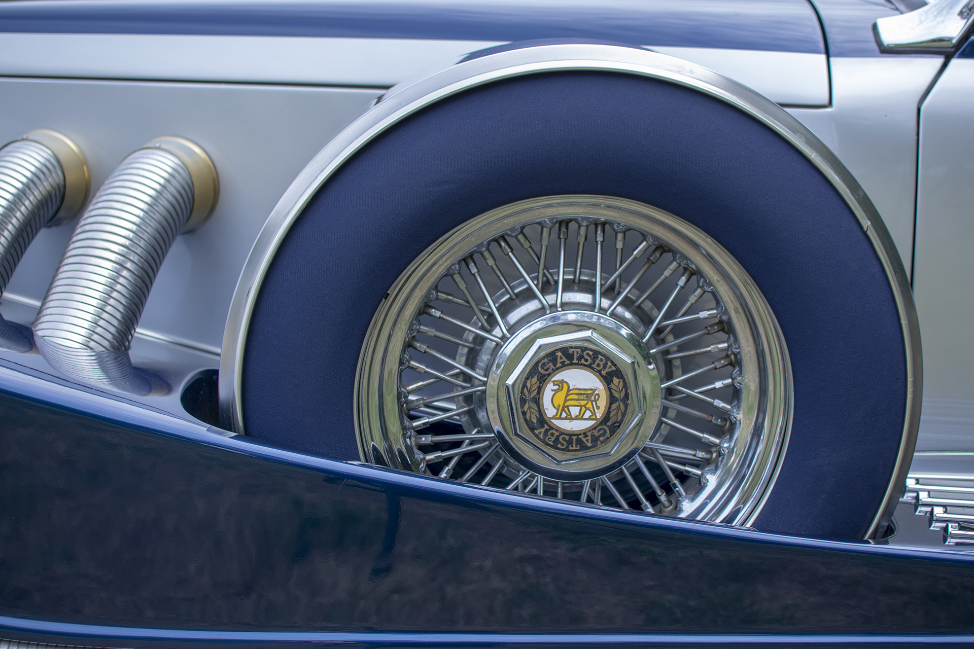 Gatsby roadster spare wheel - Cars & Coffee Deluxe Remerschen Mai 2022