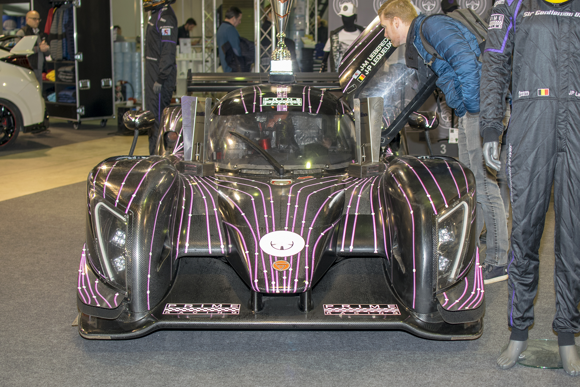 Ginetta G58 avant  - International Motor Show  ,Luxembourg ,2018