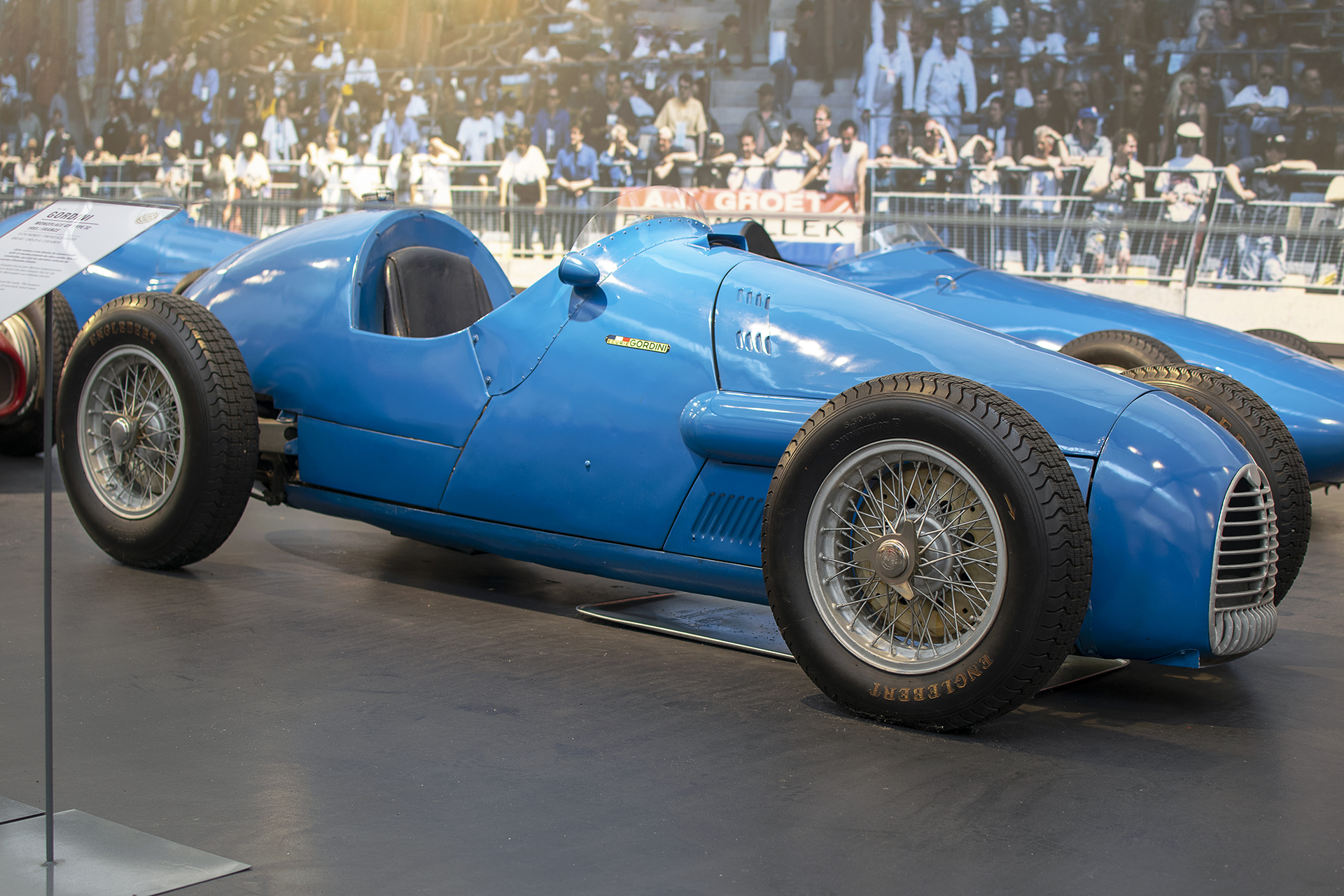 Gordini 16 monoplace GP 1952 -  Cité de l'automobile, Collection Schlumpf, Mulhouse, 2020