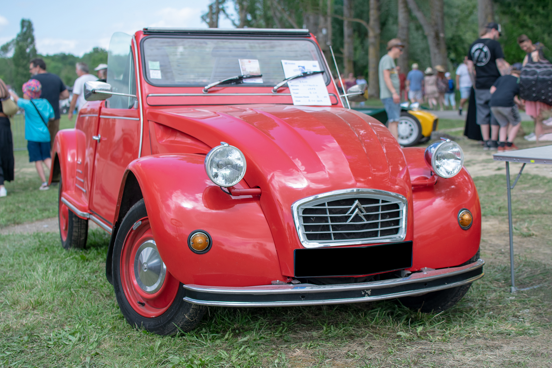 Hoffmann 2CV cabrio - Rétro Meus'Auto ,2022, Heudicourt, Lac de la Madine