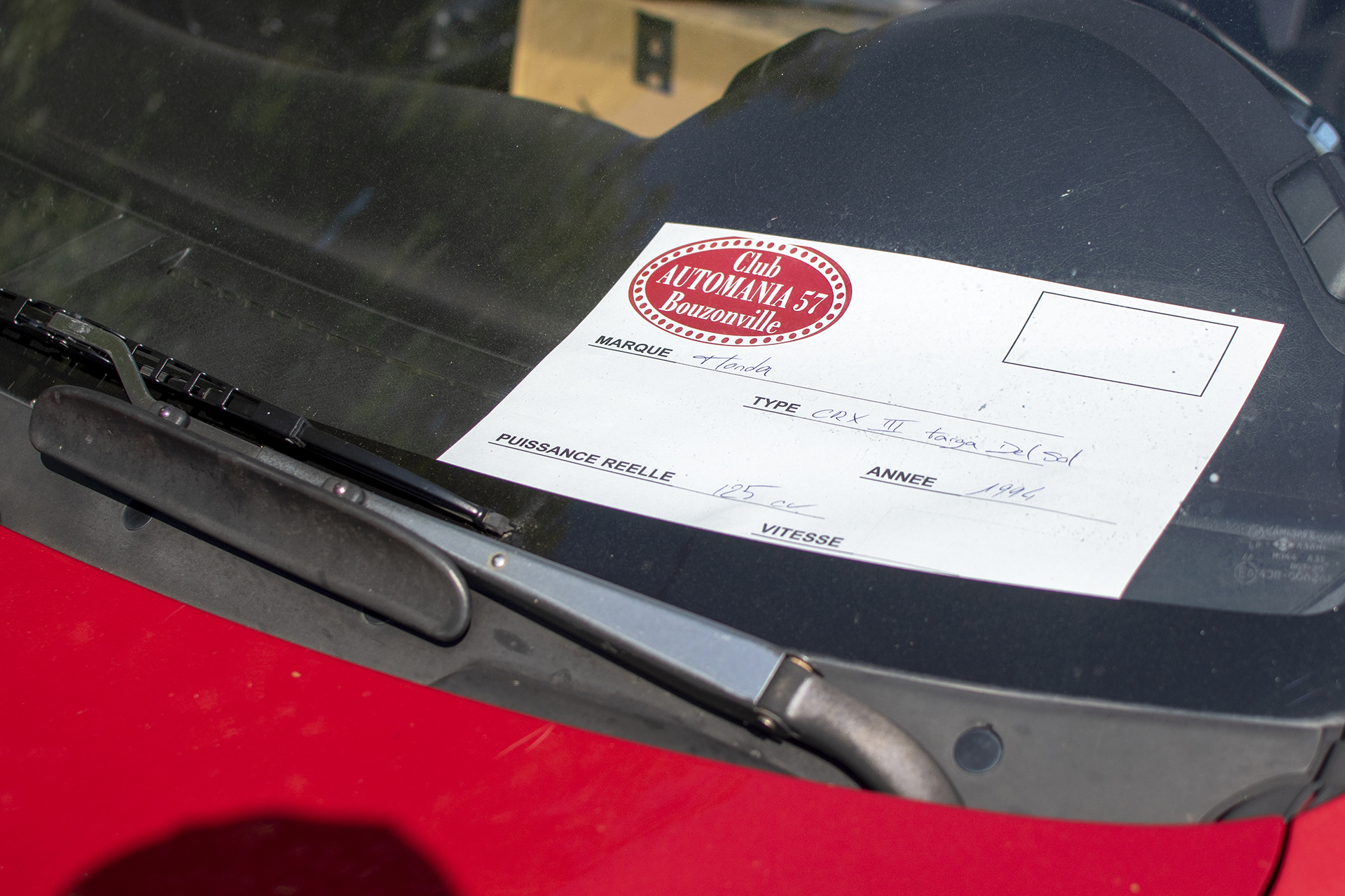 Honda CR-X del Sol 1994 infos - Automania ,2024, Bouzonville