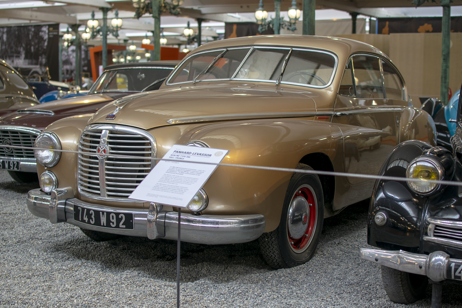 Hotchkiss Grégoire Grégoire Coach 1951-53 - Cité de l'automobile, Collection Schlumpf, Mulhouse, 2020